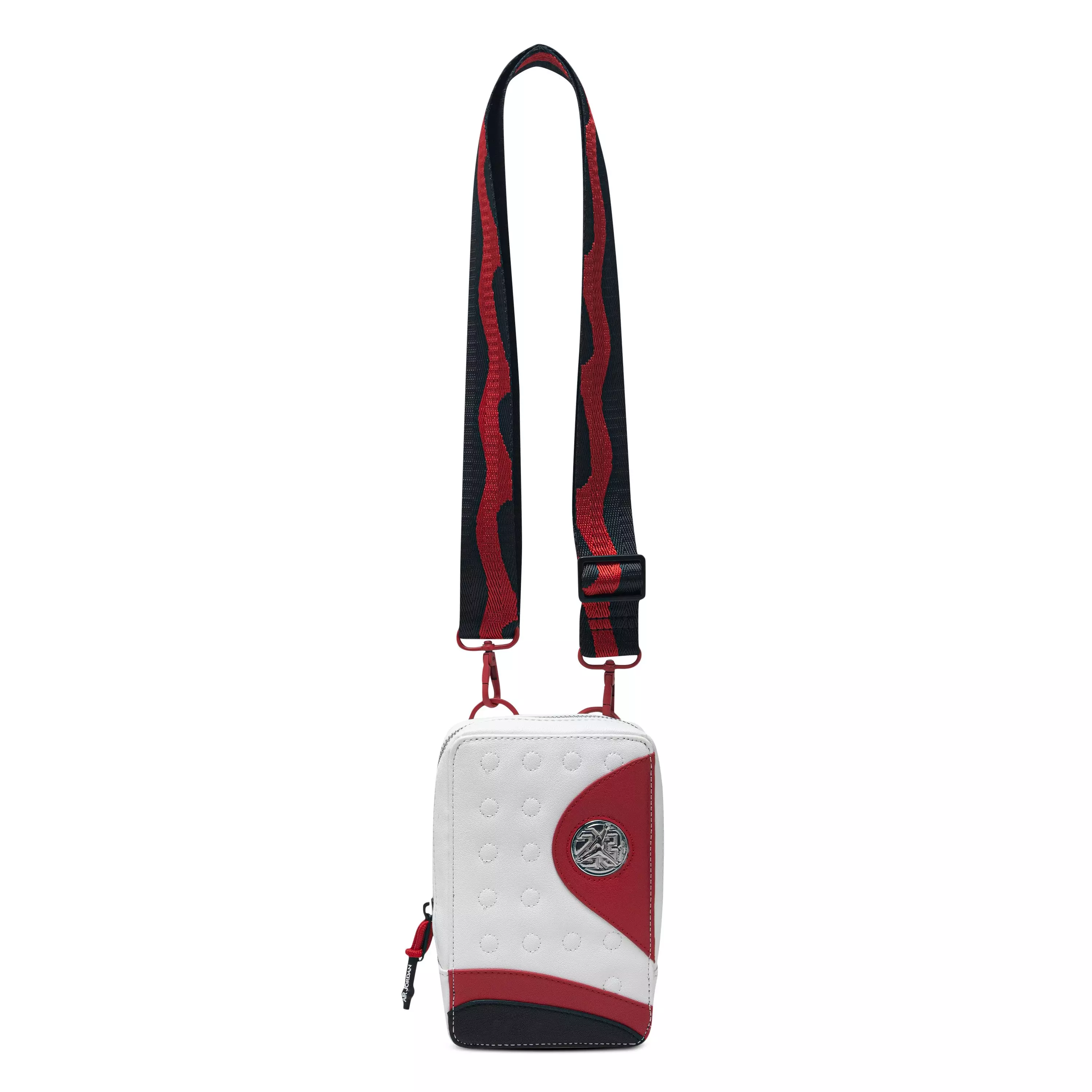 J AJ13 CROSSBODY WHT.RED - WHITE/RED