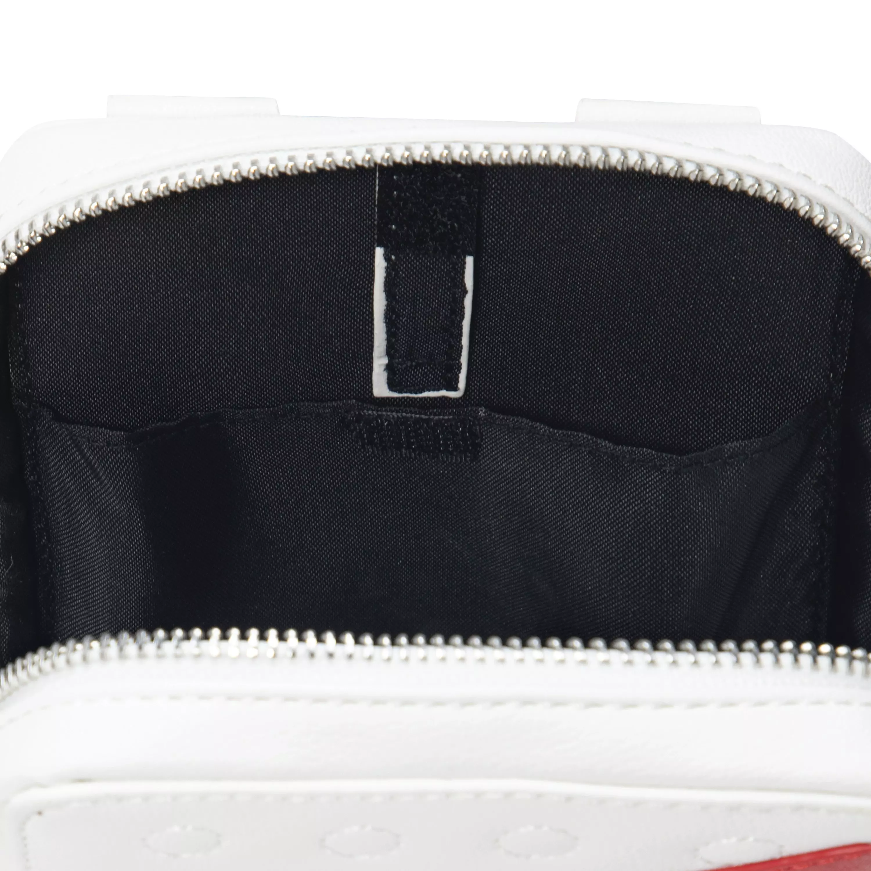J AJ13 CROSSBODY WHT.RED - WHITE/RED
