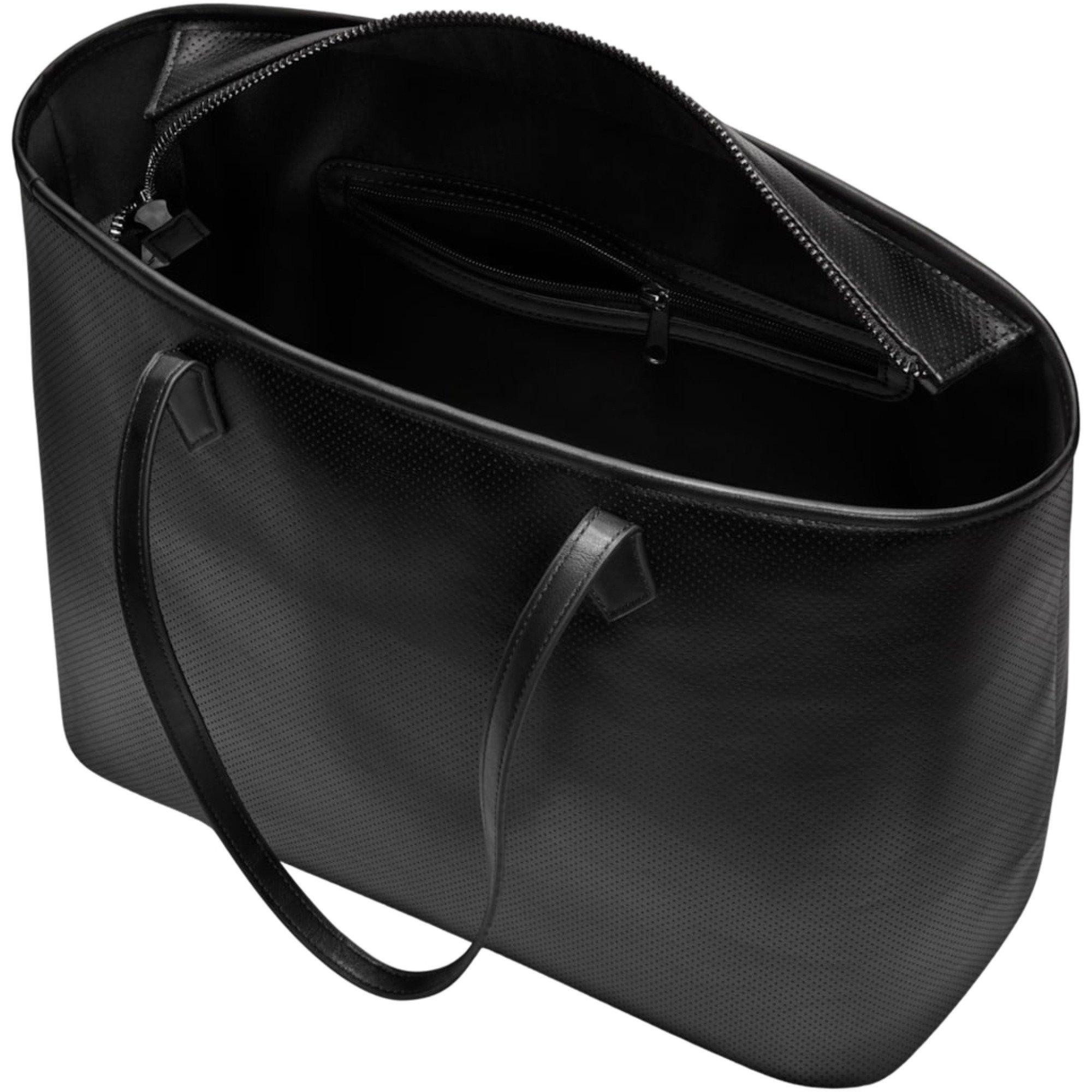 Jordan Perforated Tote Bag - Black - BLACK Thumbnail View 6