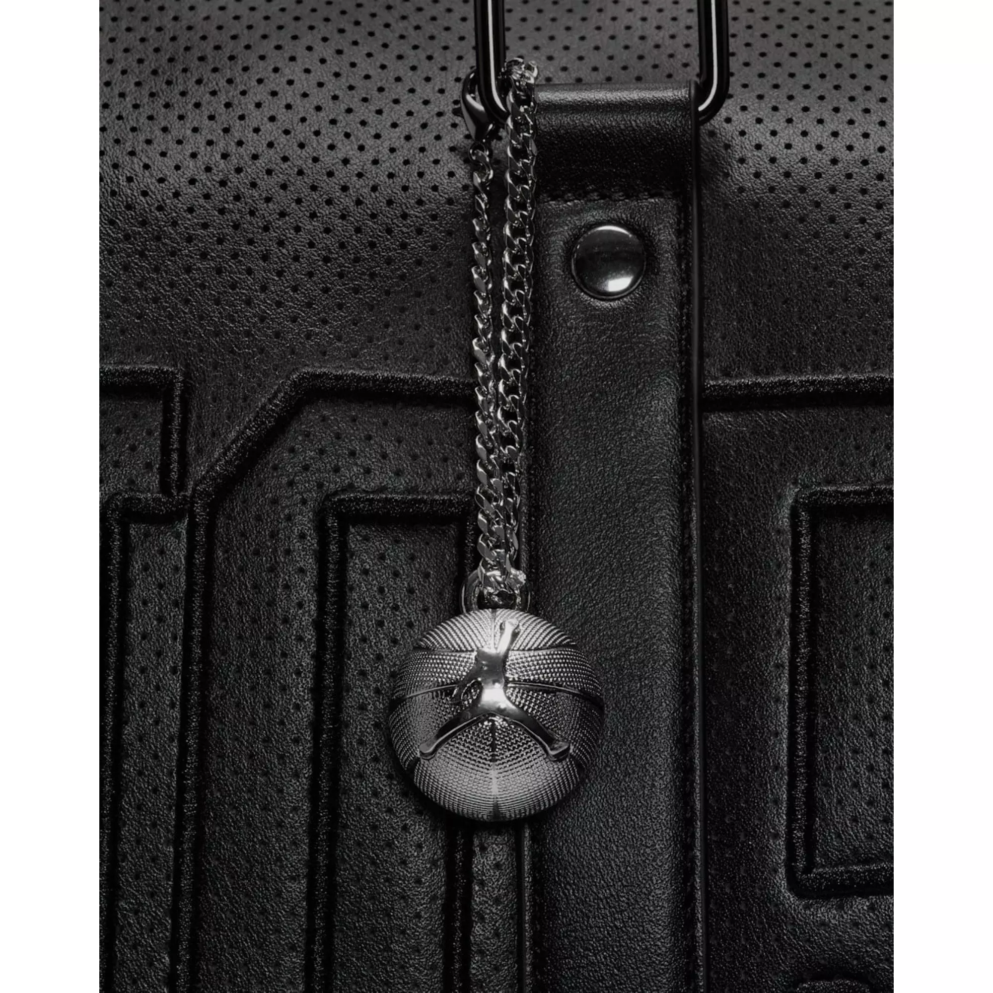 Jordan Perforated Duffle Bag - BLACK