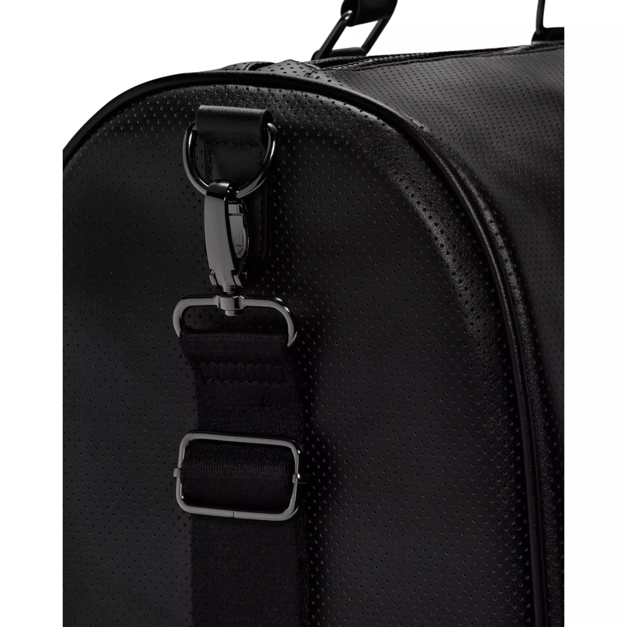 Jordan Perforated Duffle Bag - Black - BLACK
