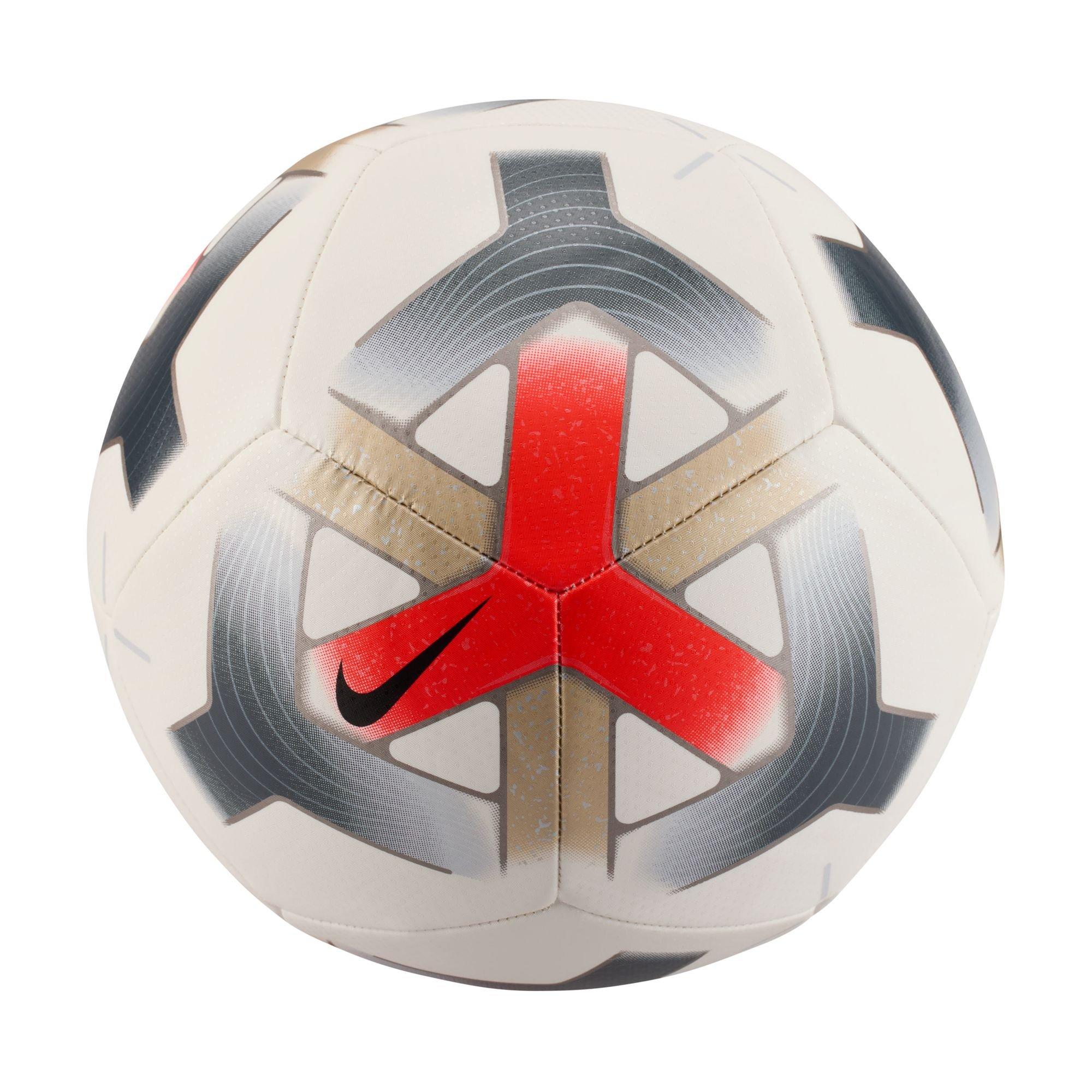 Nike Pitch Fall 2026 Soccer Ball - WHITE/RED/BLACK