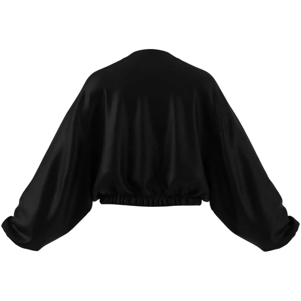 adidas Women's Aura Spacer Crew - Black - BLACK