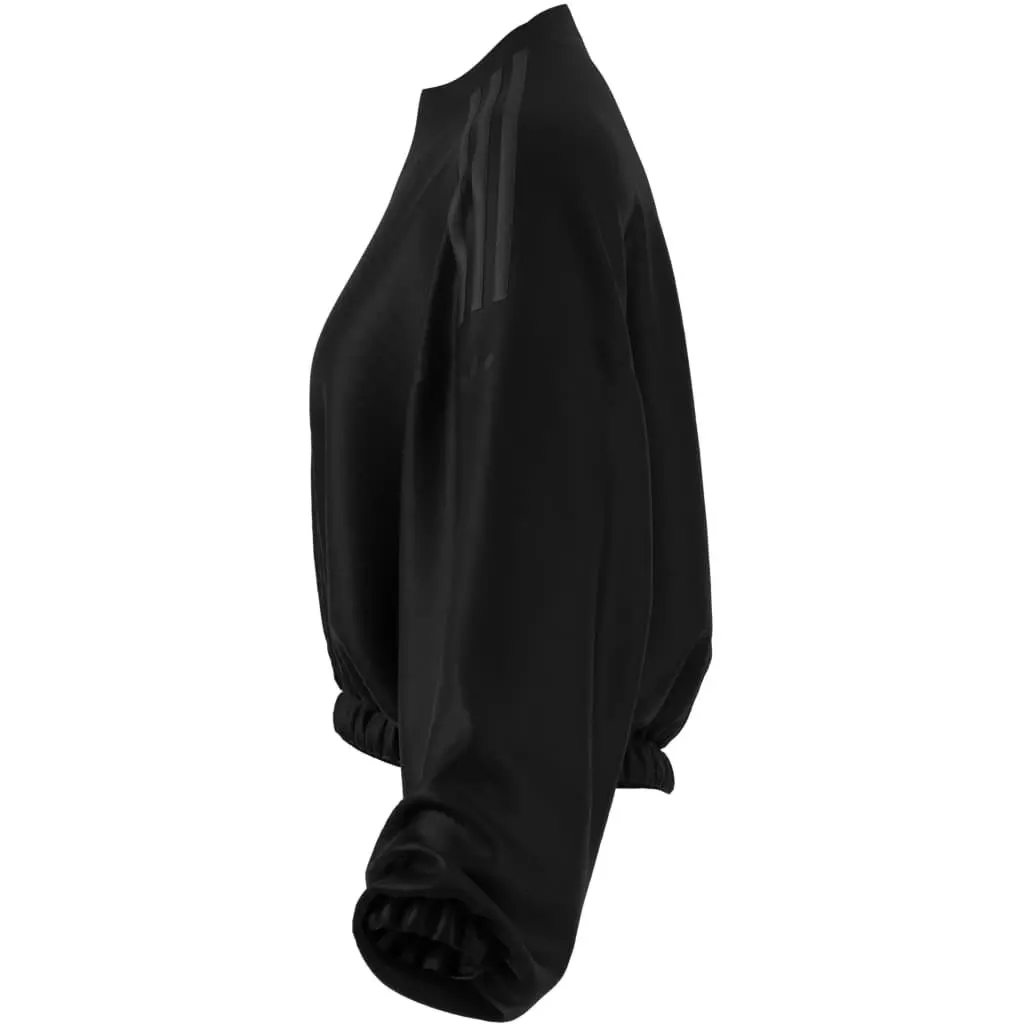 adidas Women's Aura Spacer Crew - Black - BLACK