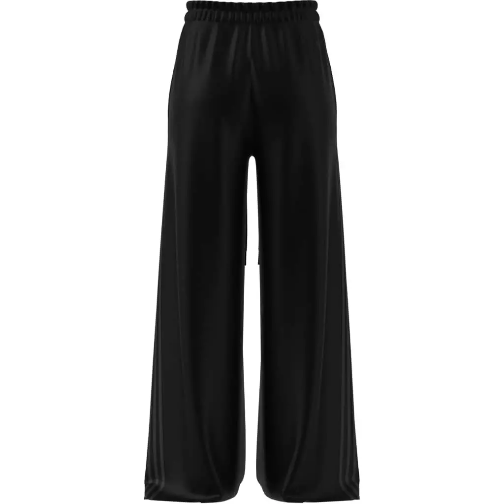 adidas Women's Aura Spacer Wide Leg Pants - Black - BLACK