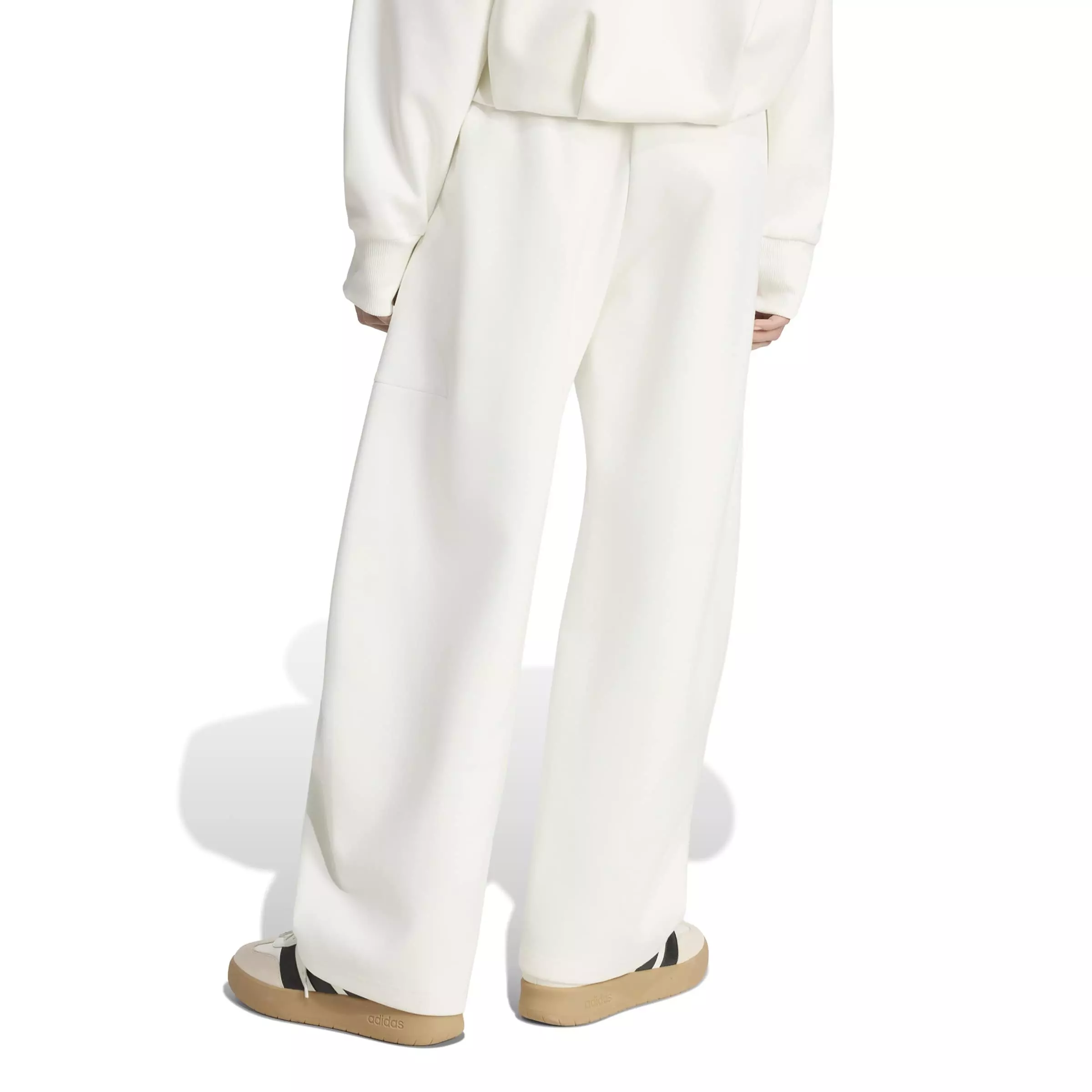 adidas Women's Soft Lux Pants - Off-White - OFF-WHITE