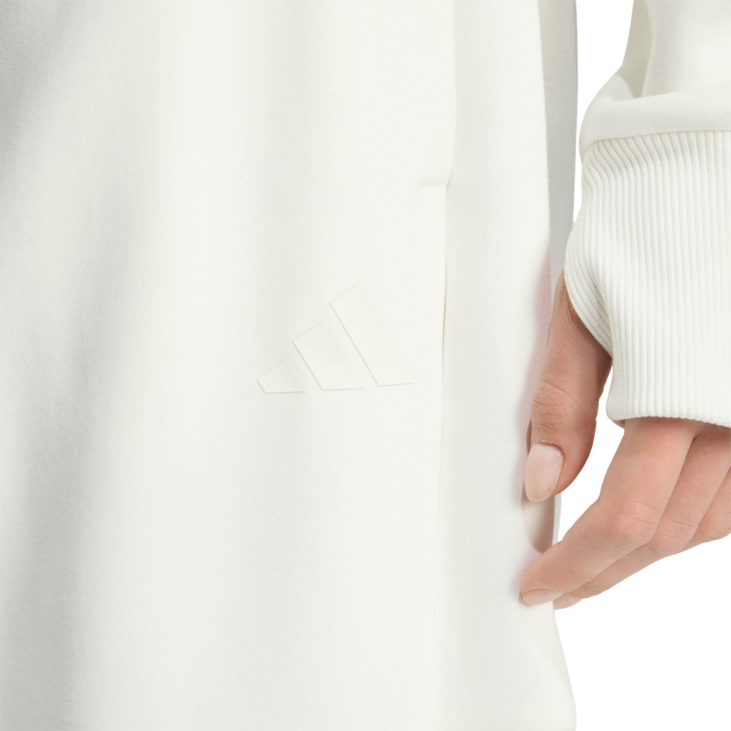 adidas Women's Soft Lux Pants - Off-White - OFF-WHITE