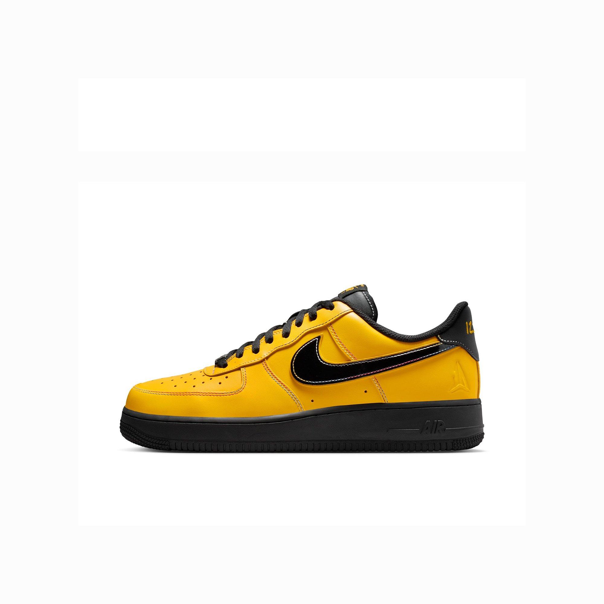 Nike Air Force 1 '07 "Let Ja Be Ja'" Grade School Kids' Shoe - SUNDIAL/BLACK/COBALT BLISS Thumbnail View 8