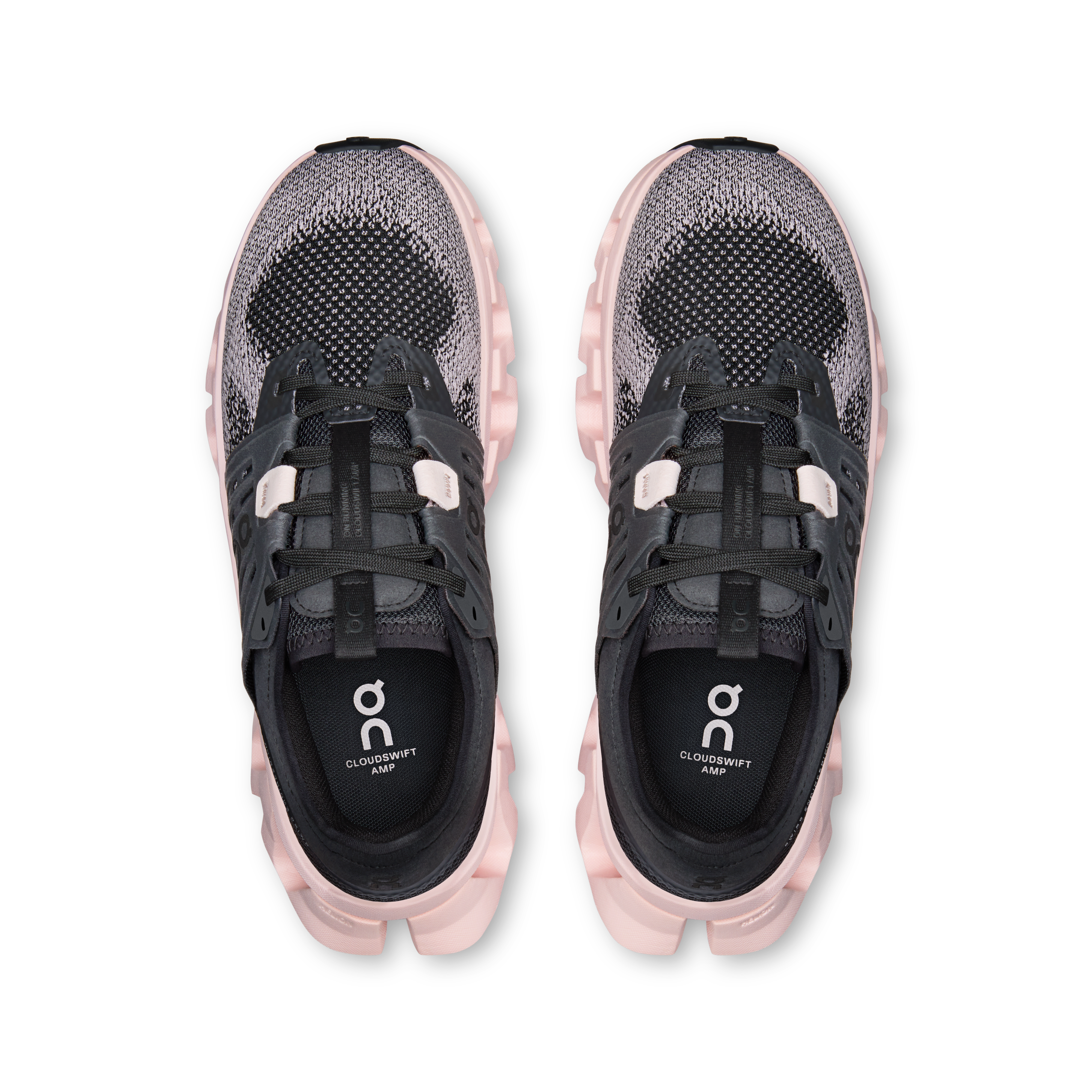 On Cloudswift AMP "Black/Salt" Women's Shoe - BLACK