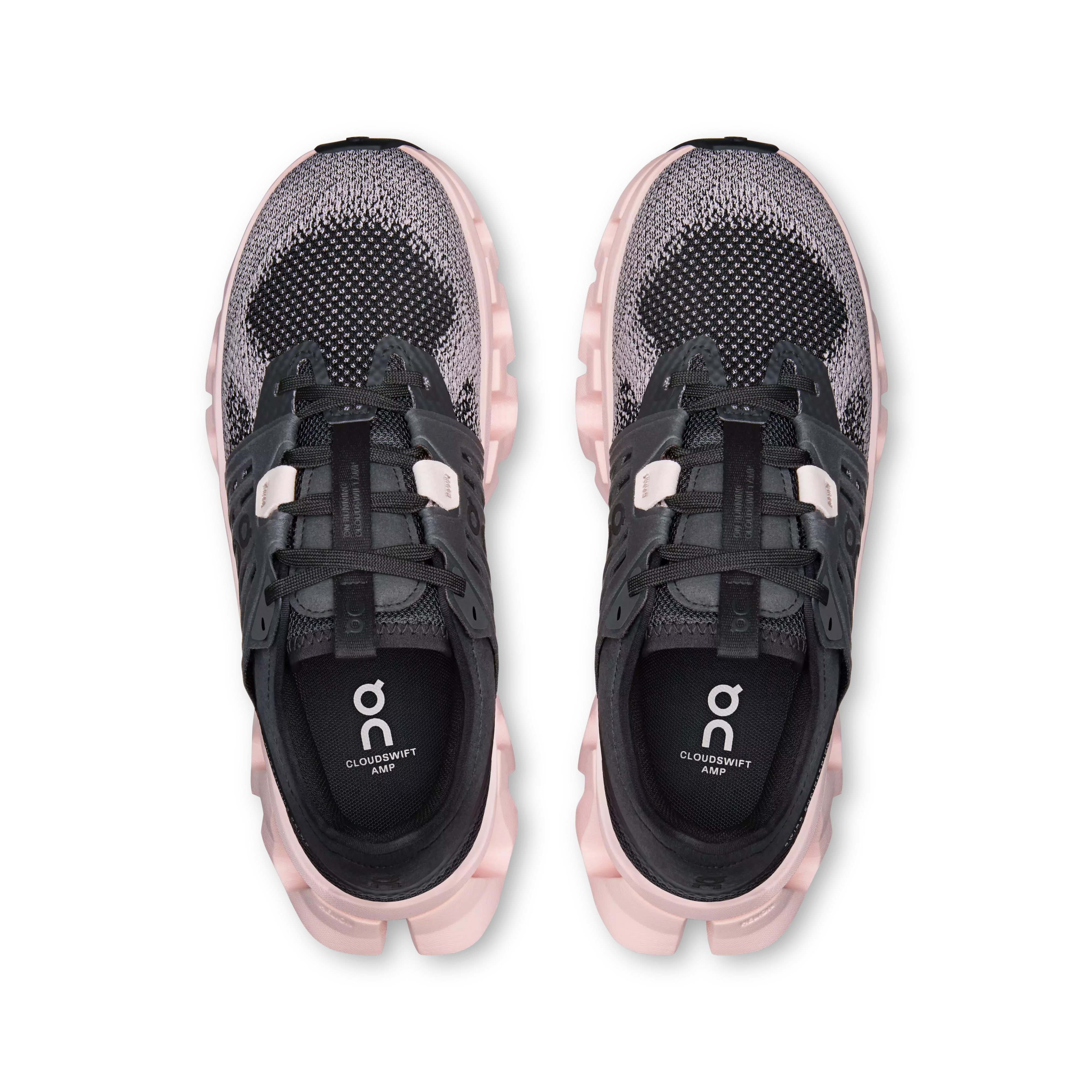 On Cloudswift AMP "Black/Salt" Women's Shoe - BLACK