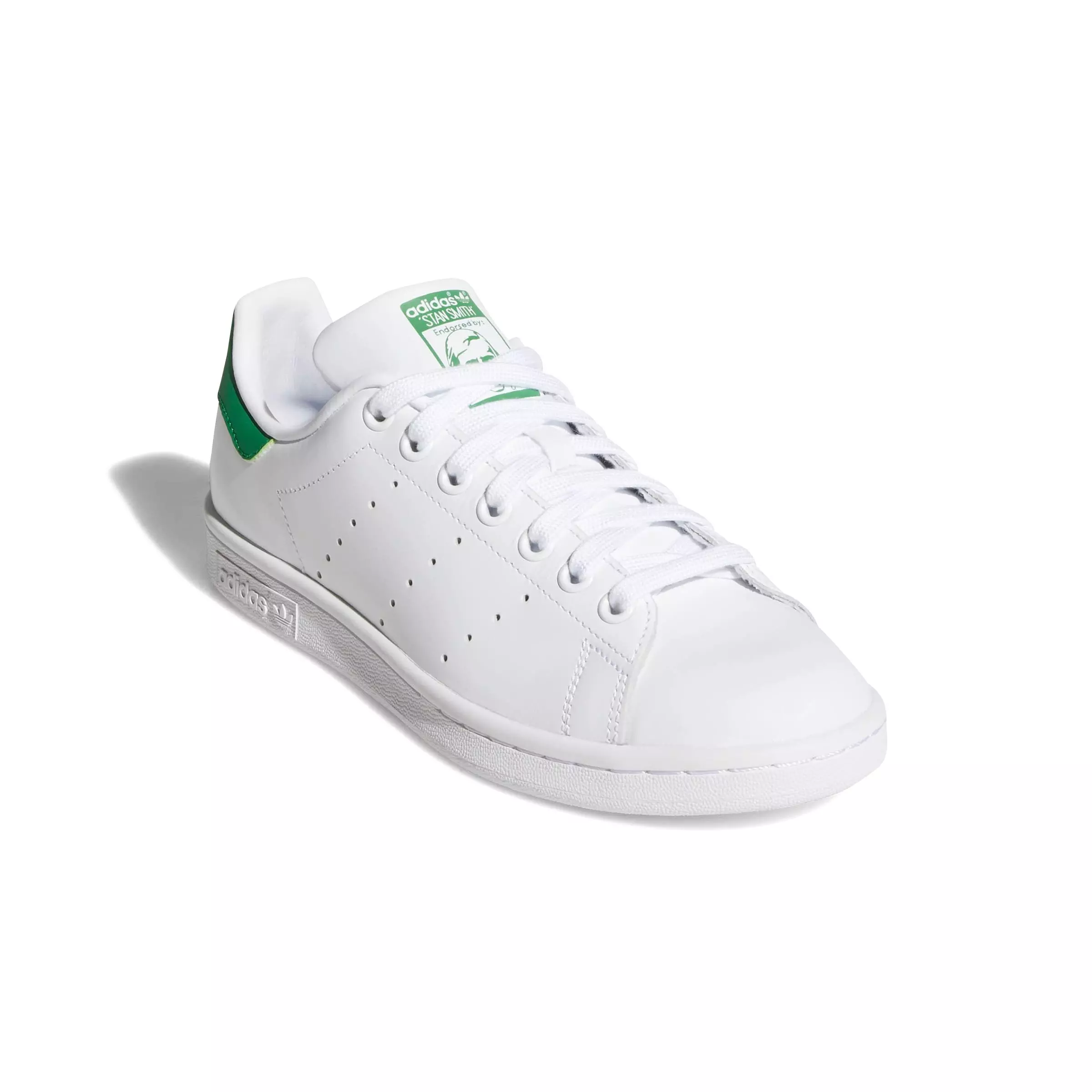 adidas Originals Stan Smith "Cloud White/Green" Women's Shoe - WHITE/GREEN