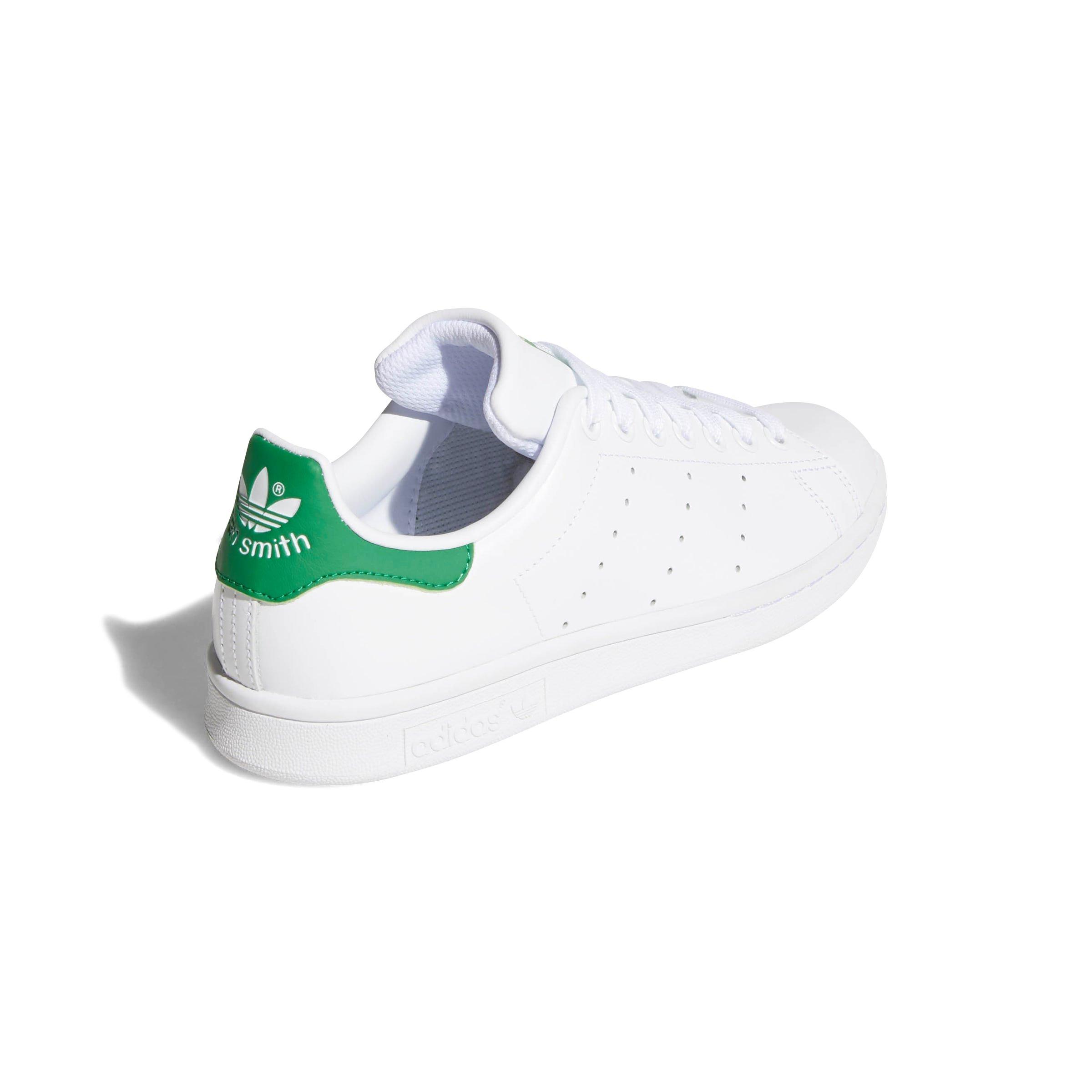 adidas Originals Stan Smith "Cloud White/Green" Women's Shoe - WHITE/GREEN Thumbnail View 7