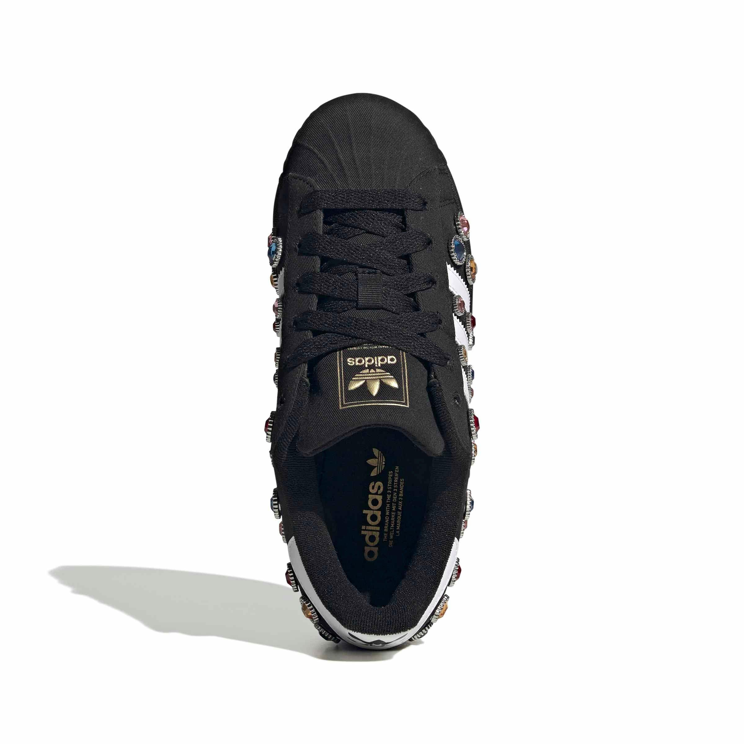 adidas Originals Superstar II Jewels "Core Black/White" Women's Shoe - BLACK