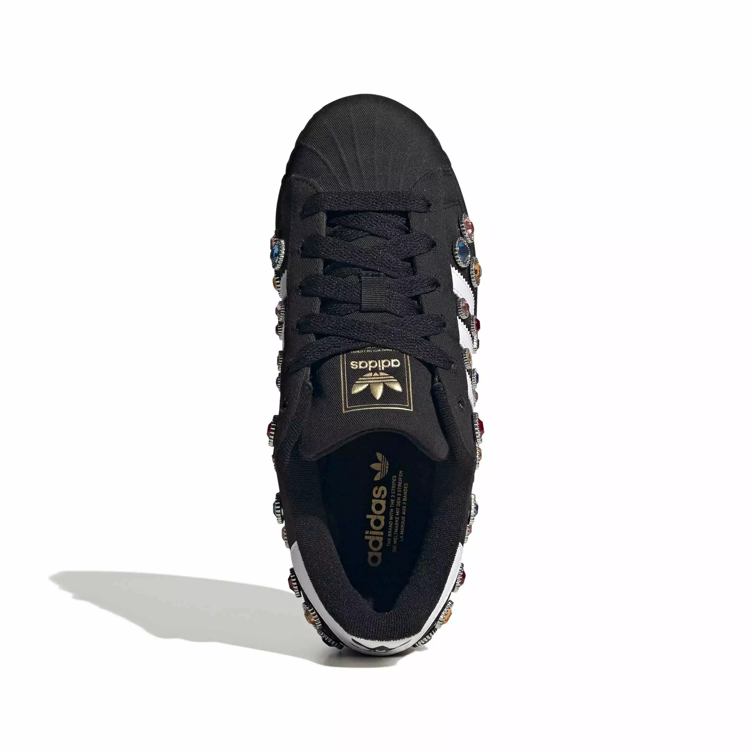 adidas Originals Superstar II Jewels "Core Black/White" Women's Shoe - BLACK