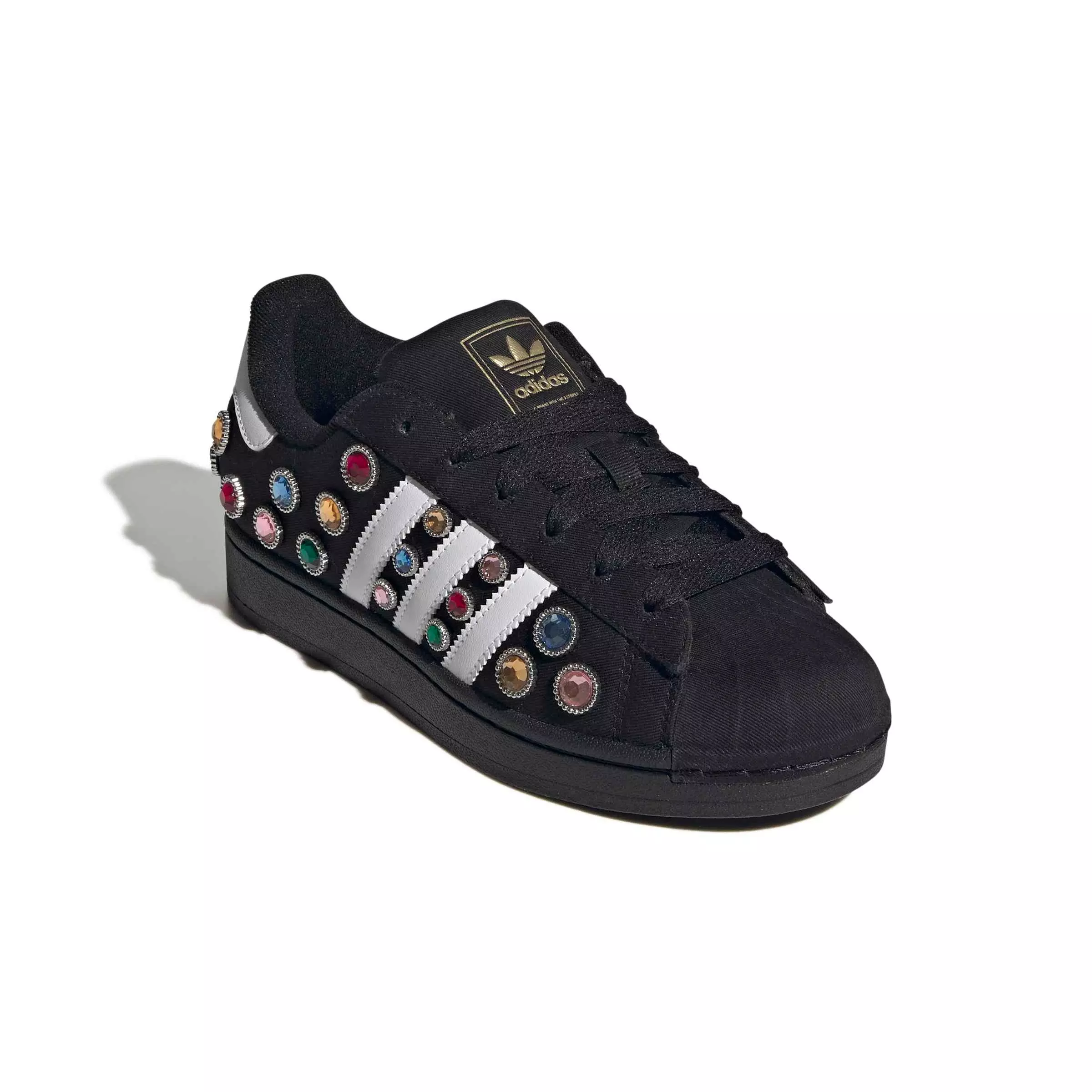 adidas Originals Superstar II Jewels "Core Black/White" Women's Shoe - BLACK