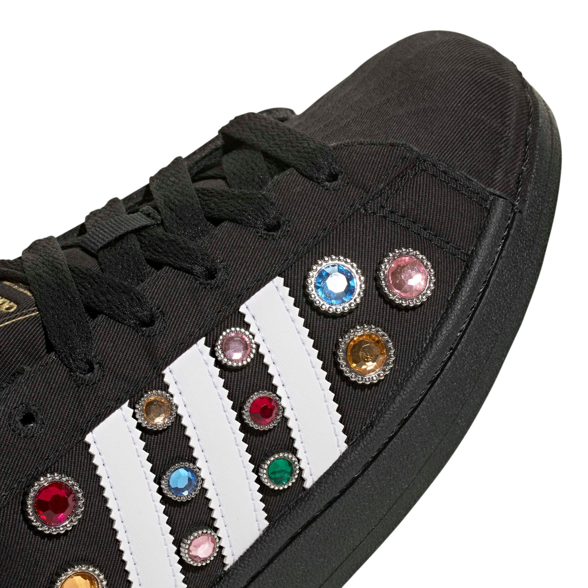 adidas Originals Superstar II Jewels "Core Black/White" Women's Shoe - BLACK