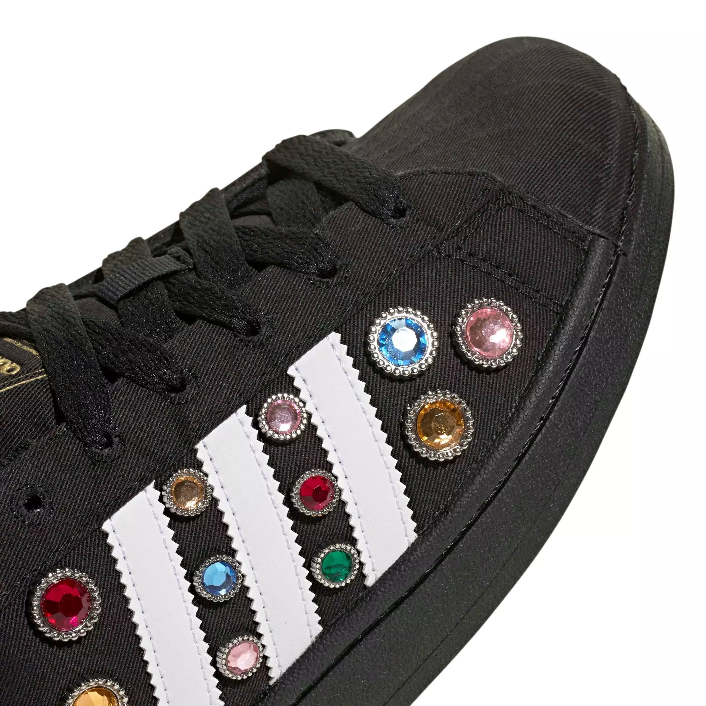 adidas Originals Superstar II Jewels "Core Black/White" Women's Shoe - BLACK
