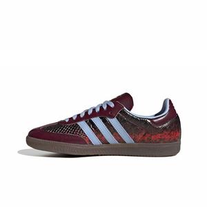 adidas Originals Samba OG "Maroon/Blue Dawn/Gold Metallic" Women's Shoe - MAROON