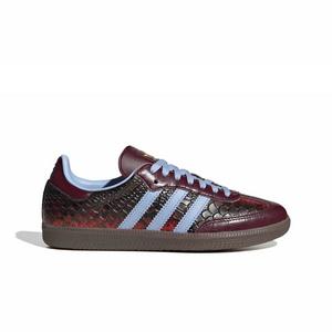 adidas Originals Samba OG "Maroon/Blue Dawn/Gold Metallic" Women's Shoe - MAROON