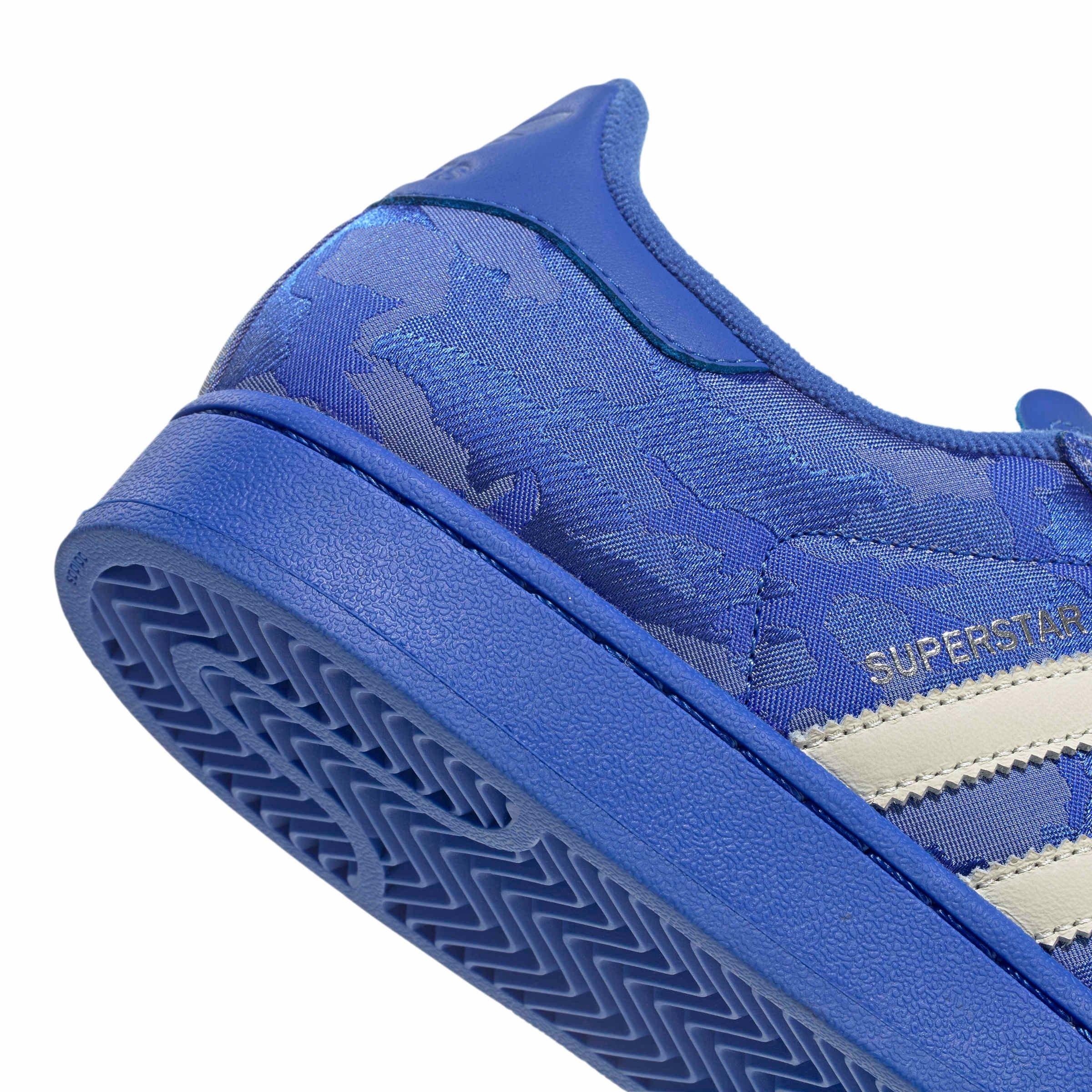 adidas Originals Superstar II "Hi-Res Blue/Off White/Silver Metallic" Men's Shoe - WHITE/BLUE/SILVER Thumbnail View 7