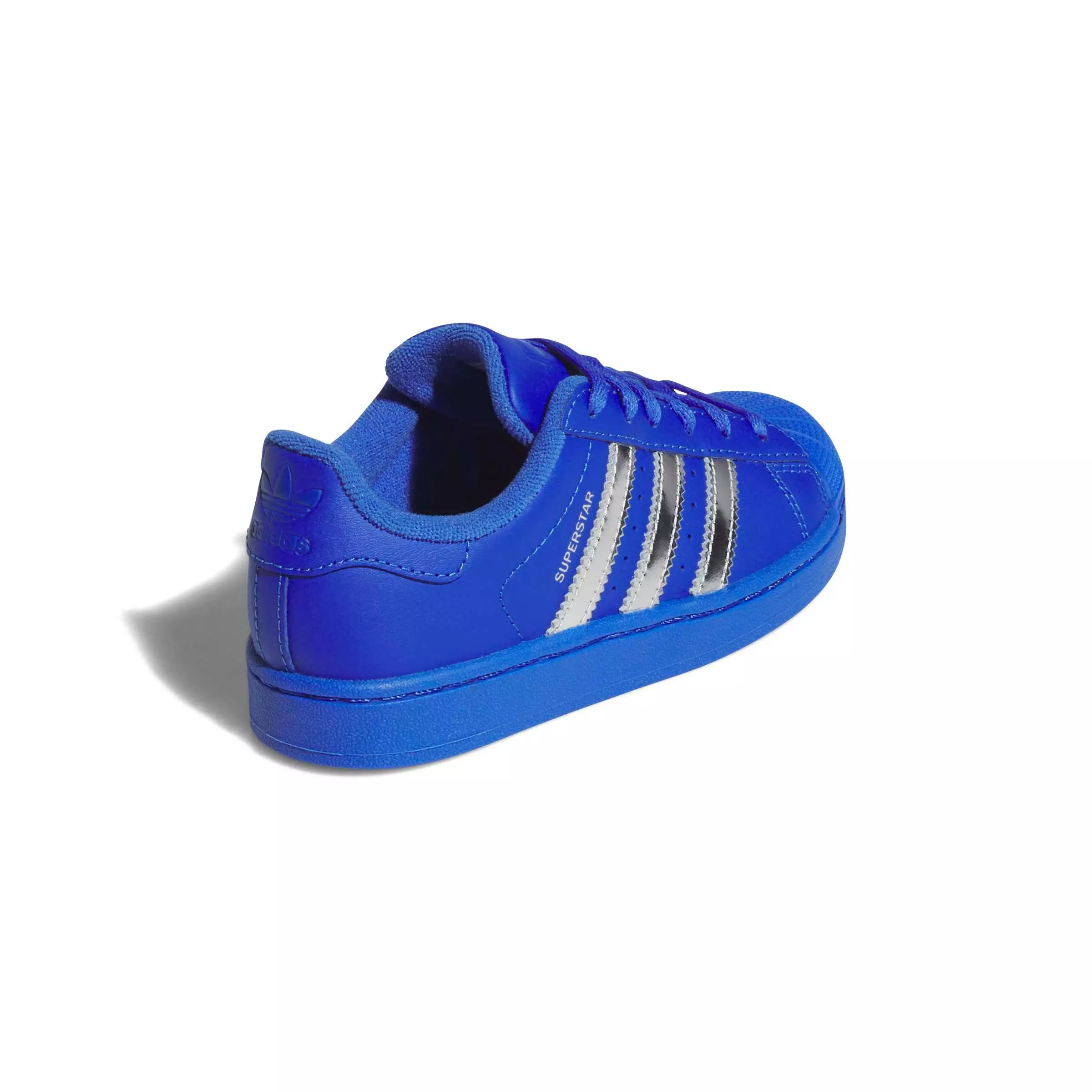 adidas Originals Superstar II "Hi-Res Blue/Silver Metallic" Preschool Boys' Shoe - BLUE