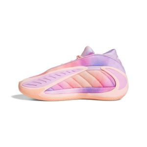 adidas Anthony Edwards 2 "WNBA" Grade School Kids' Basketball Shoe - HAZE CORAL/BLISS LILAC/ZERO METALLIC