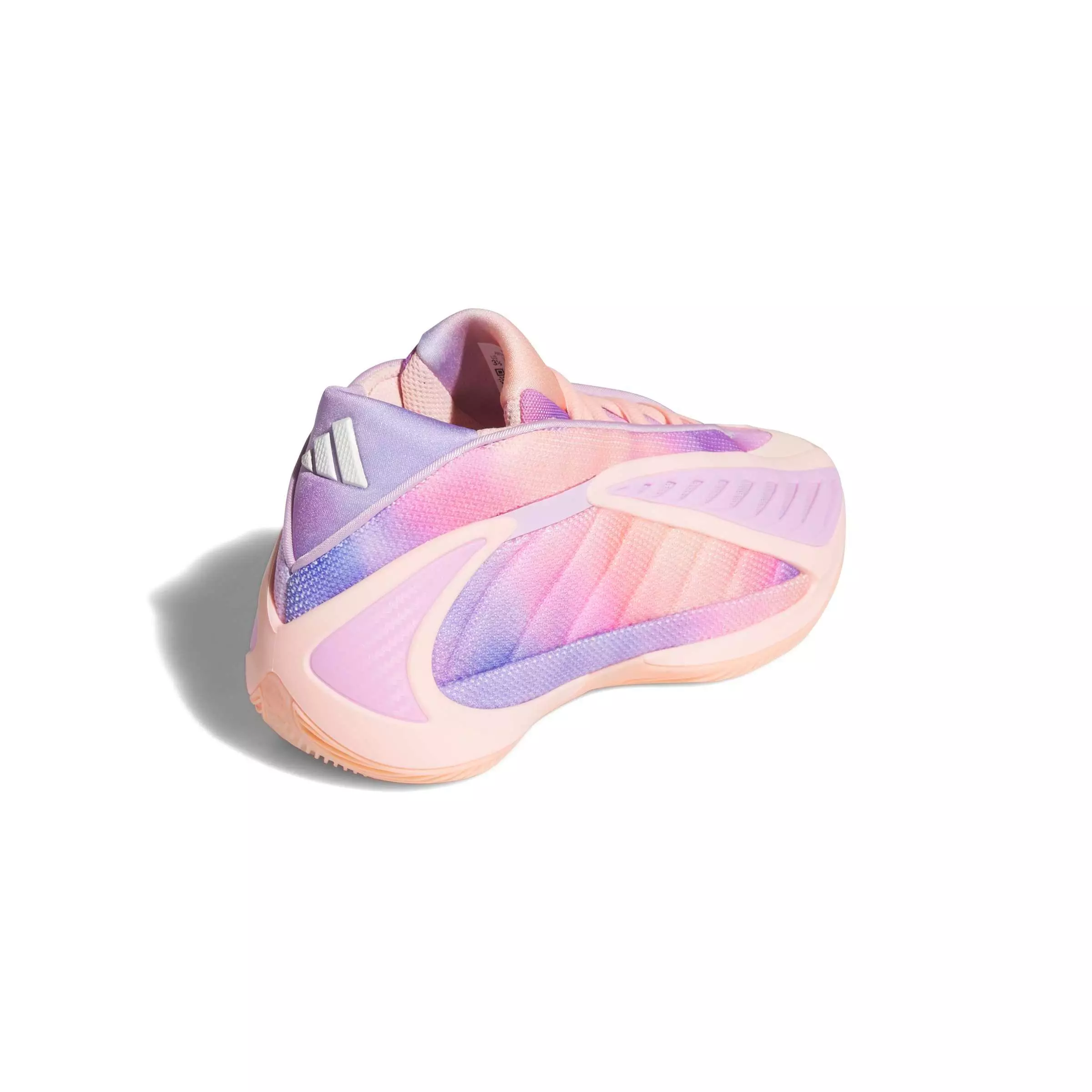 adidas Anthony Edwards 2 "WNBA" Grade School Kids' Basketball Shoe - HAZE CORAL/BLISS LILAC/ZERO METALLIC