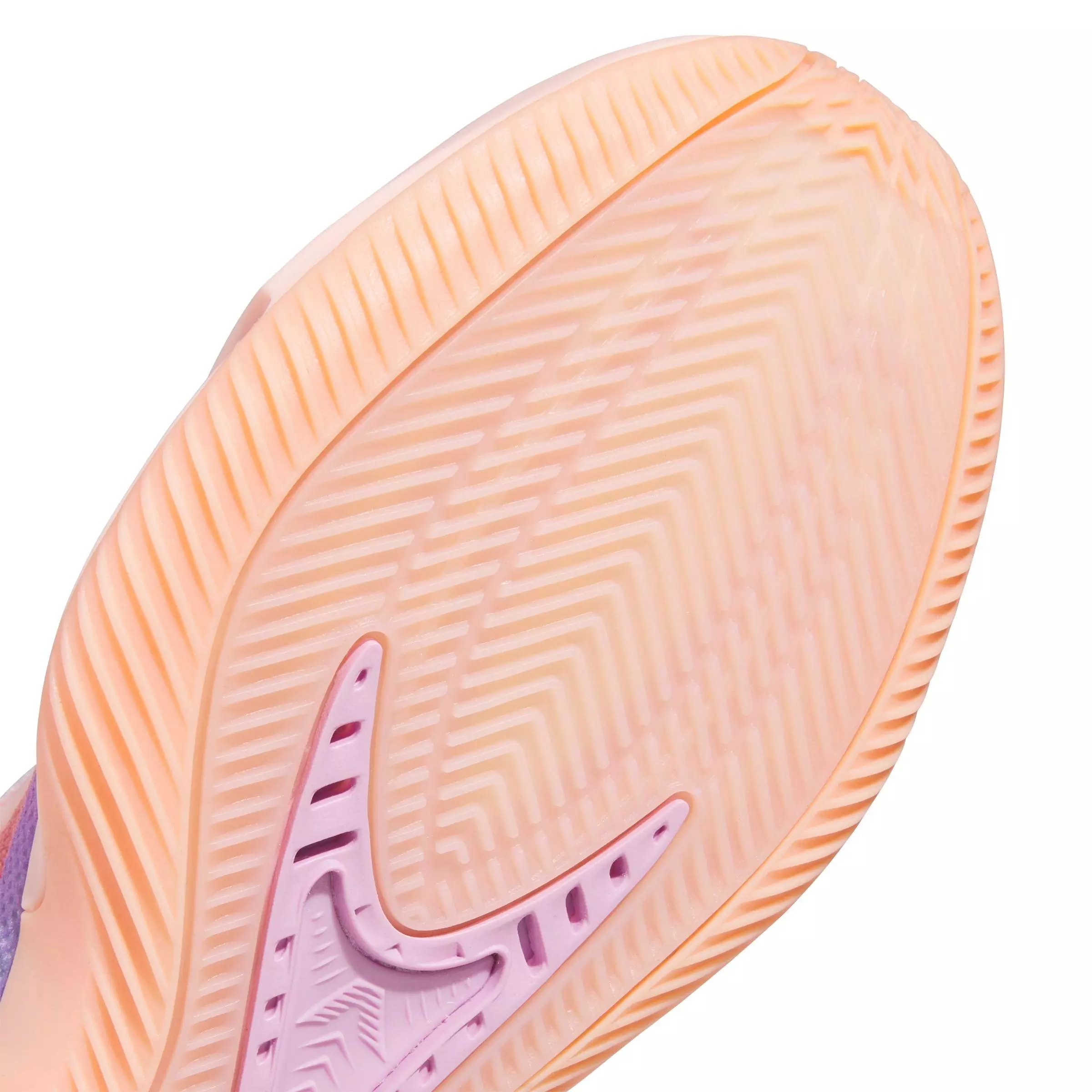 adidas Anthony Edwards 2 "WNBA" Grade School Kids' Basketball Shoe - HAZE CORAL/BLISS LILAC/ZERO METALLIC