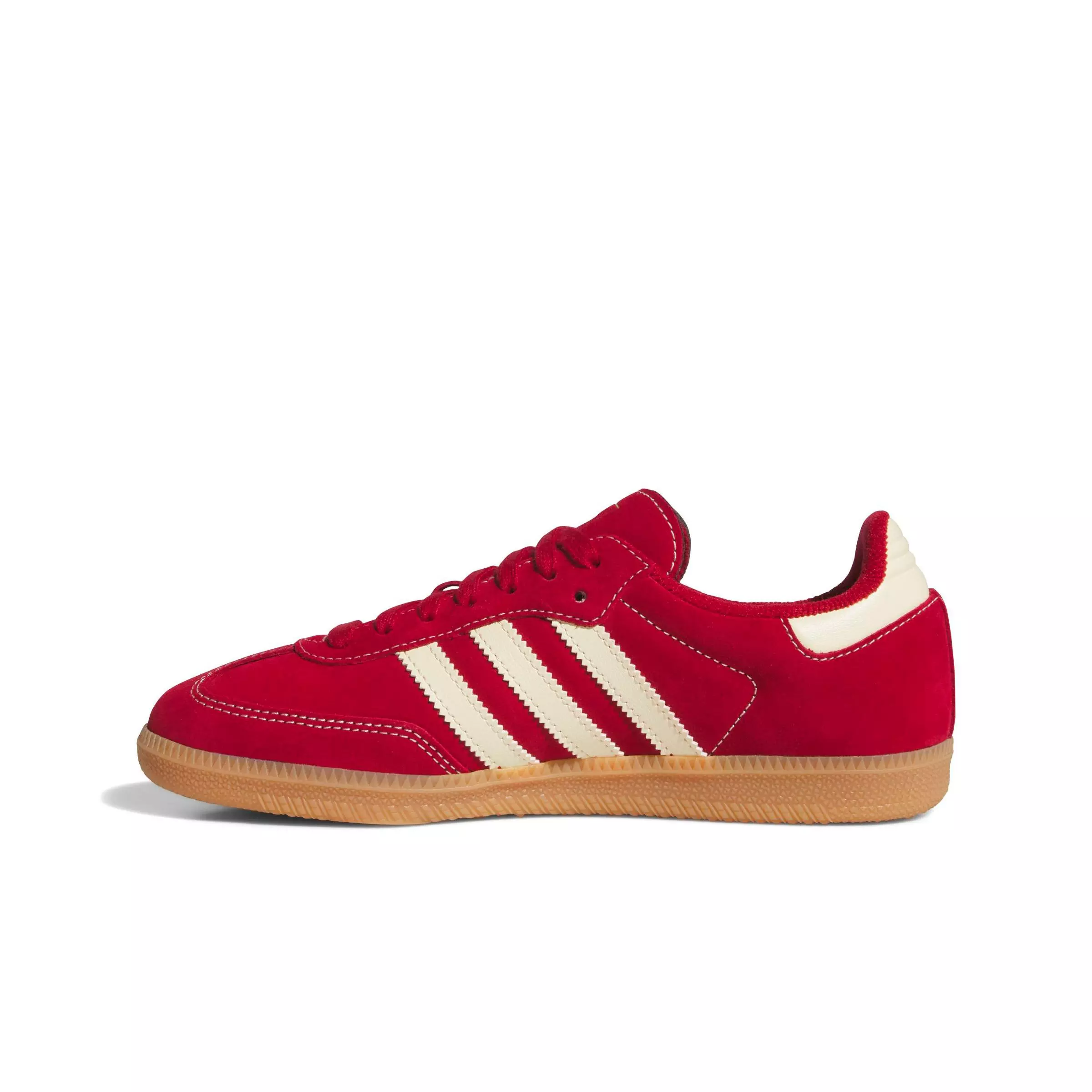 adidas Originals Samba OG "Team Victory Red/Warm Vanilla" Women's Shoe - RED