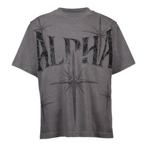 Smoke Rise Big Boys' Wide Crop Alpha Tee