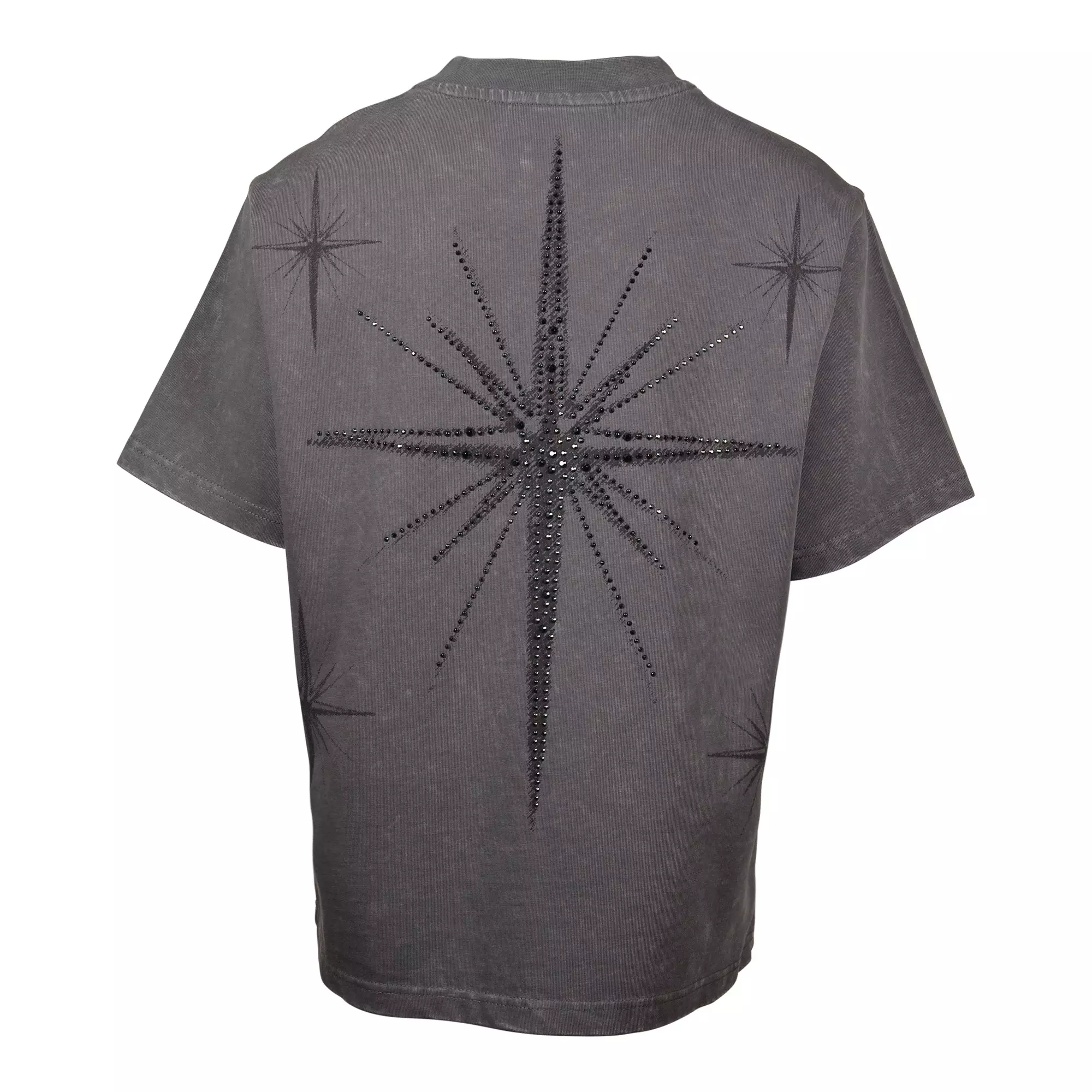 Smoke Rise Big Boys' Wide Crop Alpha Tee - GREY