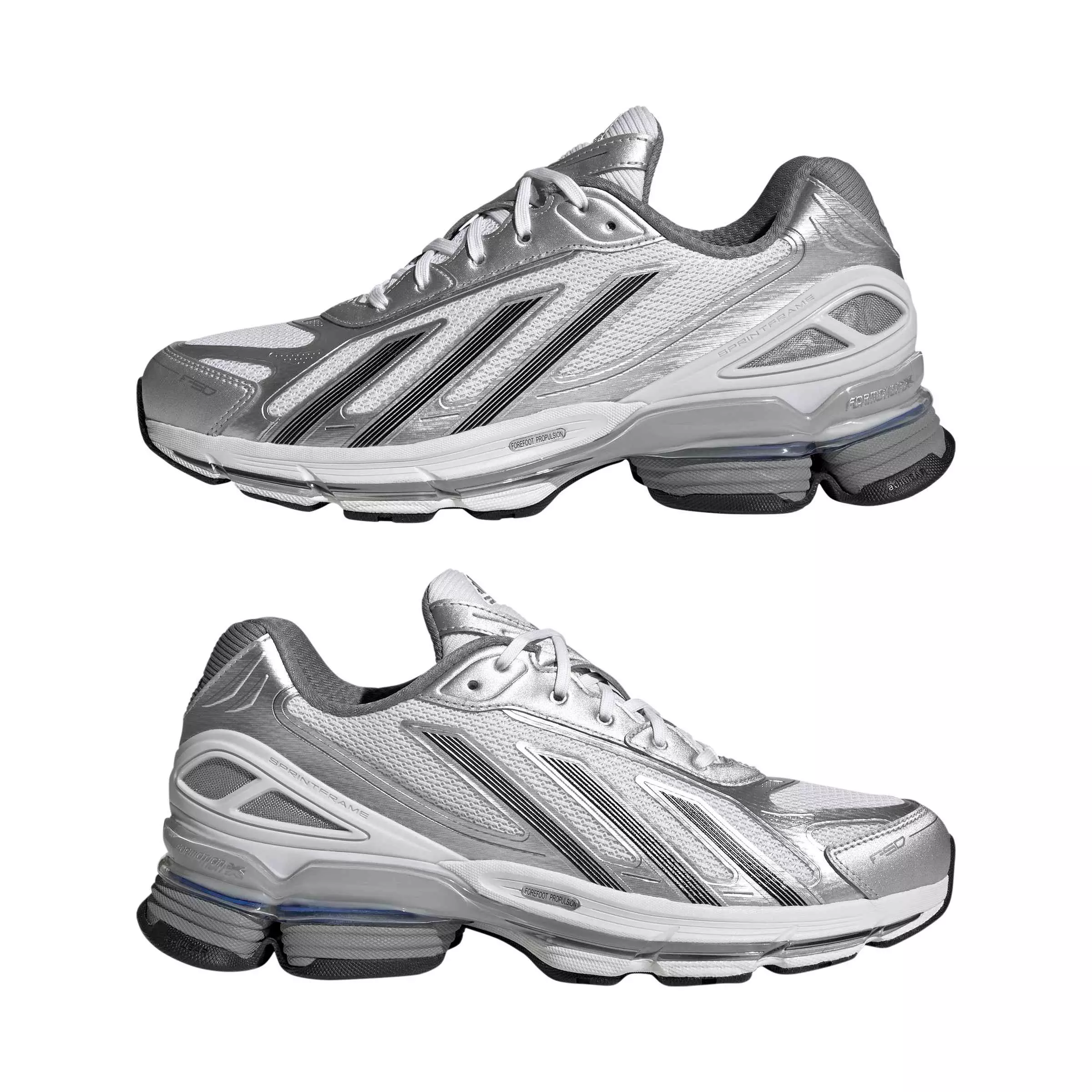 adidas Originals Formotion F50 "Metallic Silver" Men's Shoe - WHITE/SILVER