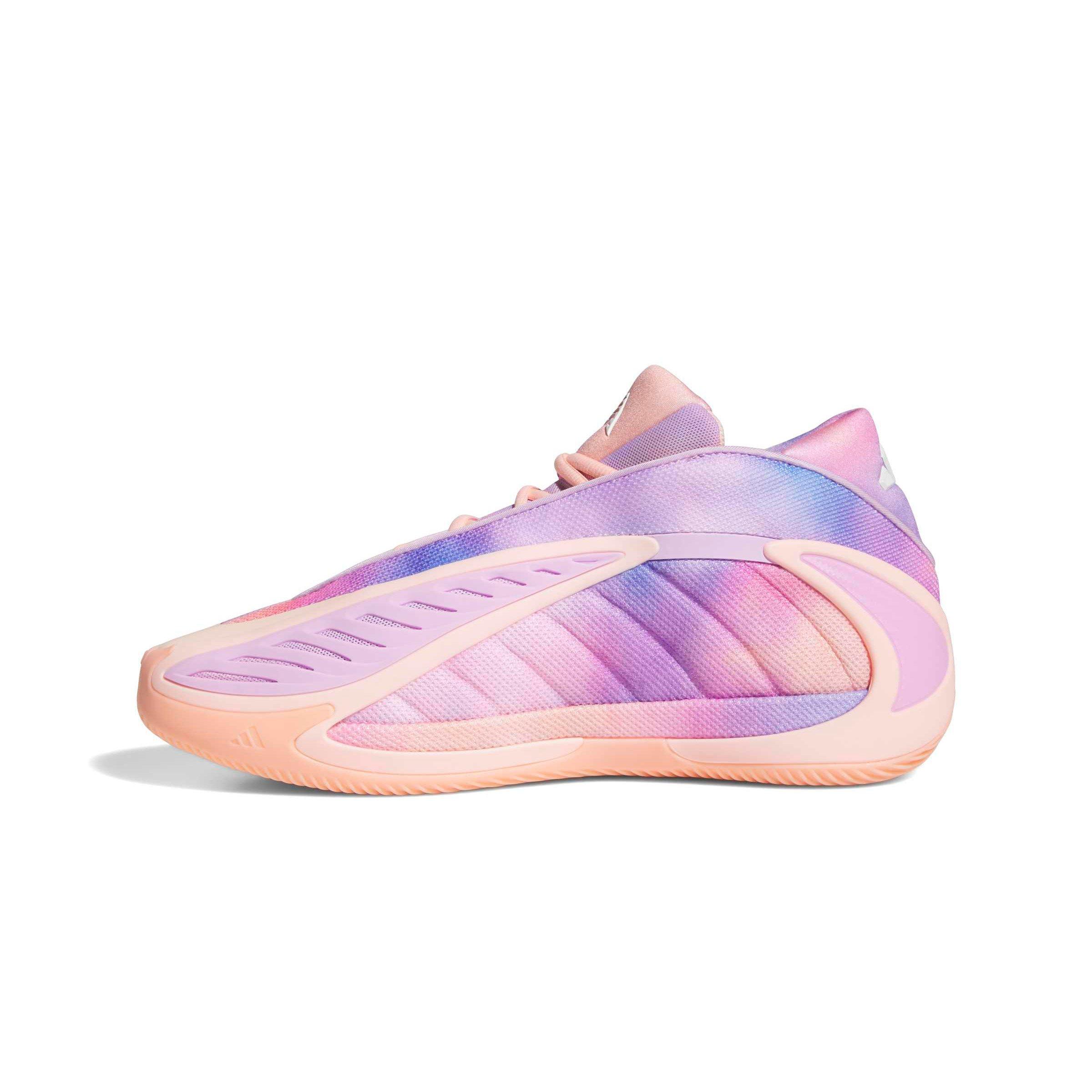 adidas Anthony Edwards 2 "WNBA" Men's Basketball Shoe - HAZE CORAL/BLISS LILAC/ZERO METALLIC Thumbnail View 3