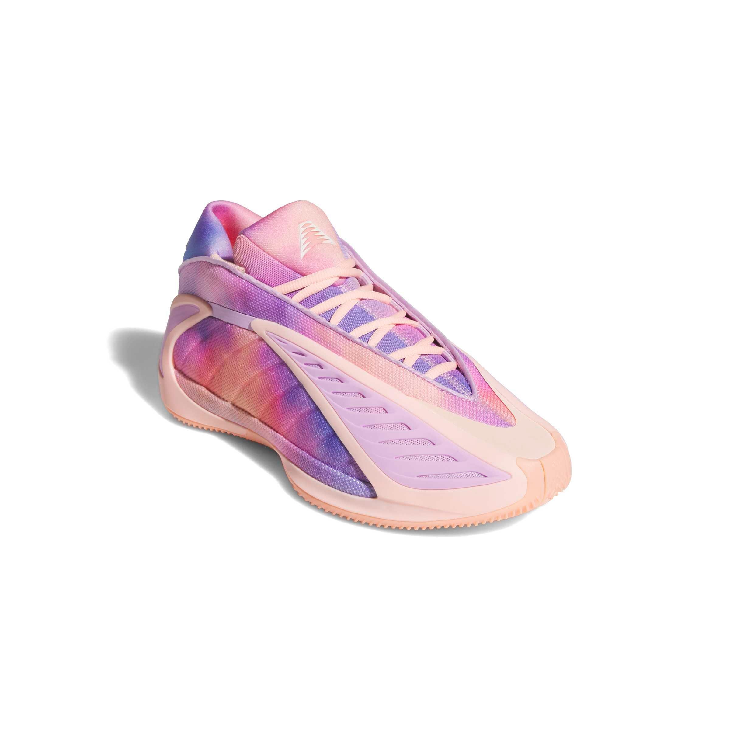 adidas Anthony Edwards 2 "WNBA" Men's Basketball Shoe - HAZE CORAL/BLISS LILAC/ZERO METALLIC Thumbnail View 4