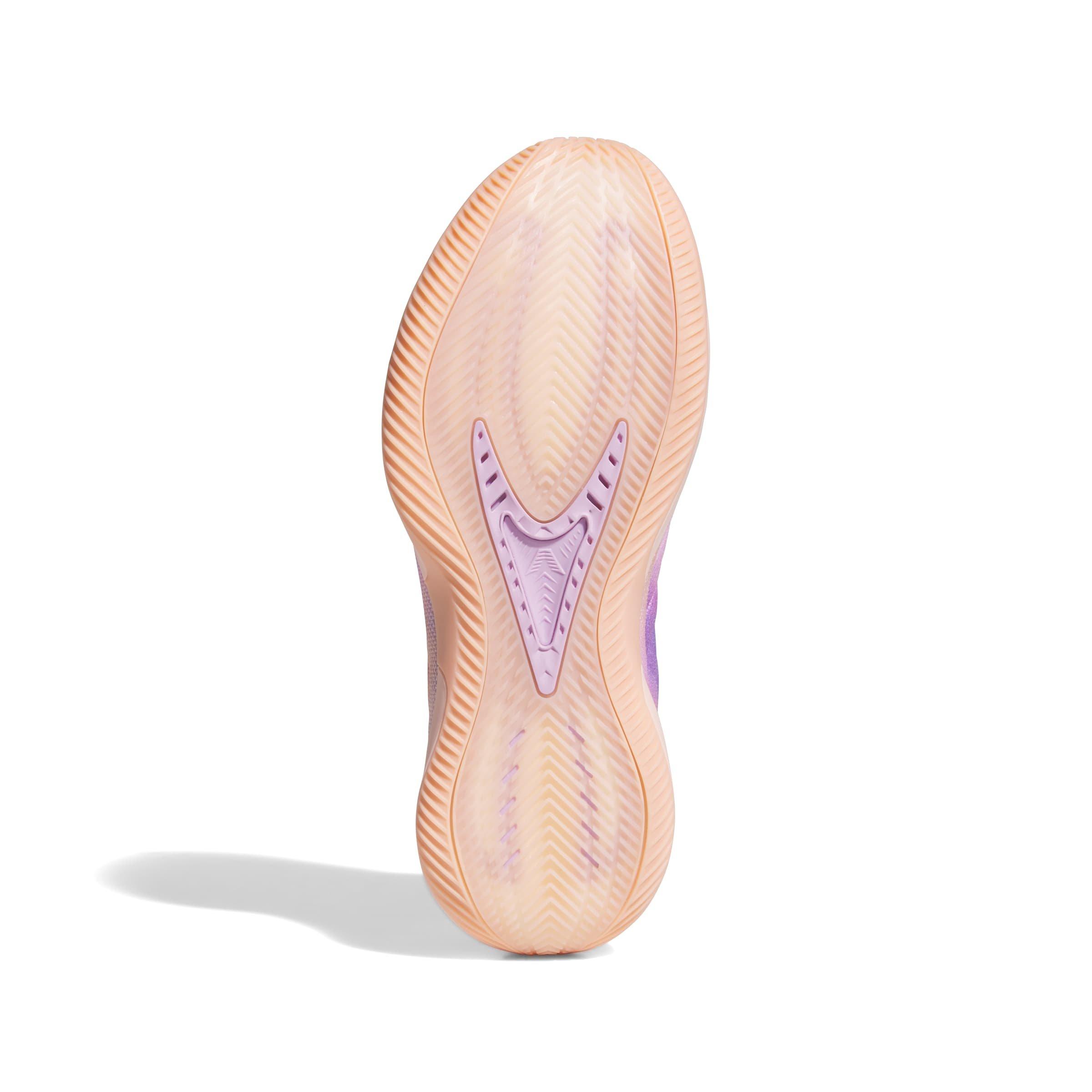 adidas Anthony Edwards 2 "WNBA" Men's Basketball Shoe - HAZE CORAL/BLISS LILAC/ZERO METALLIC Thumbnail View 7