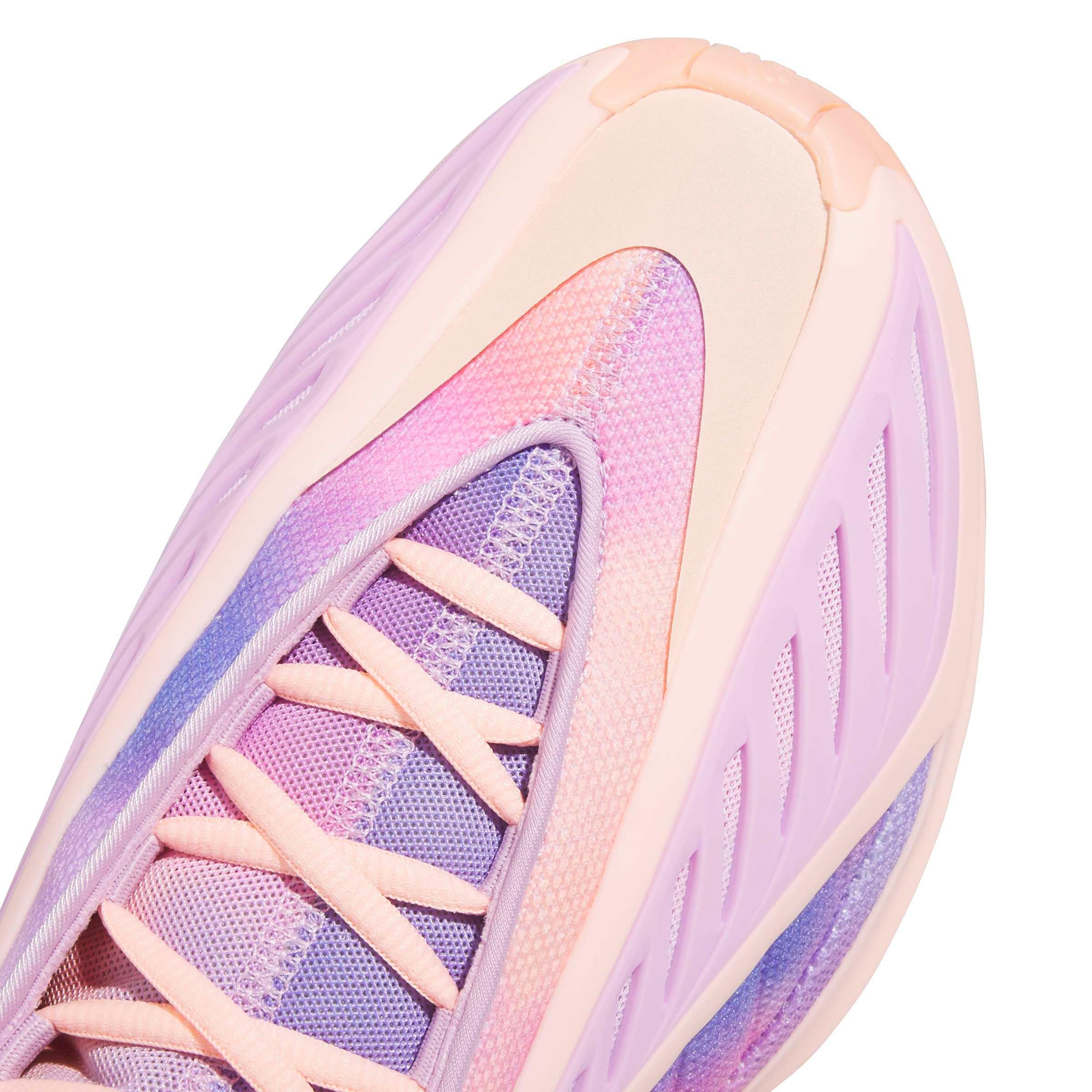 adidas Anthony Edwards 2 "WNBA" Men's Basketball Shoe - HAZE CORAL/BLISS LILAC/ZERO METALLIC Thumbnail View 9