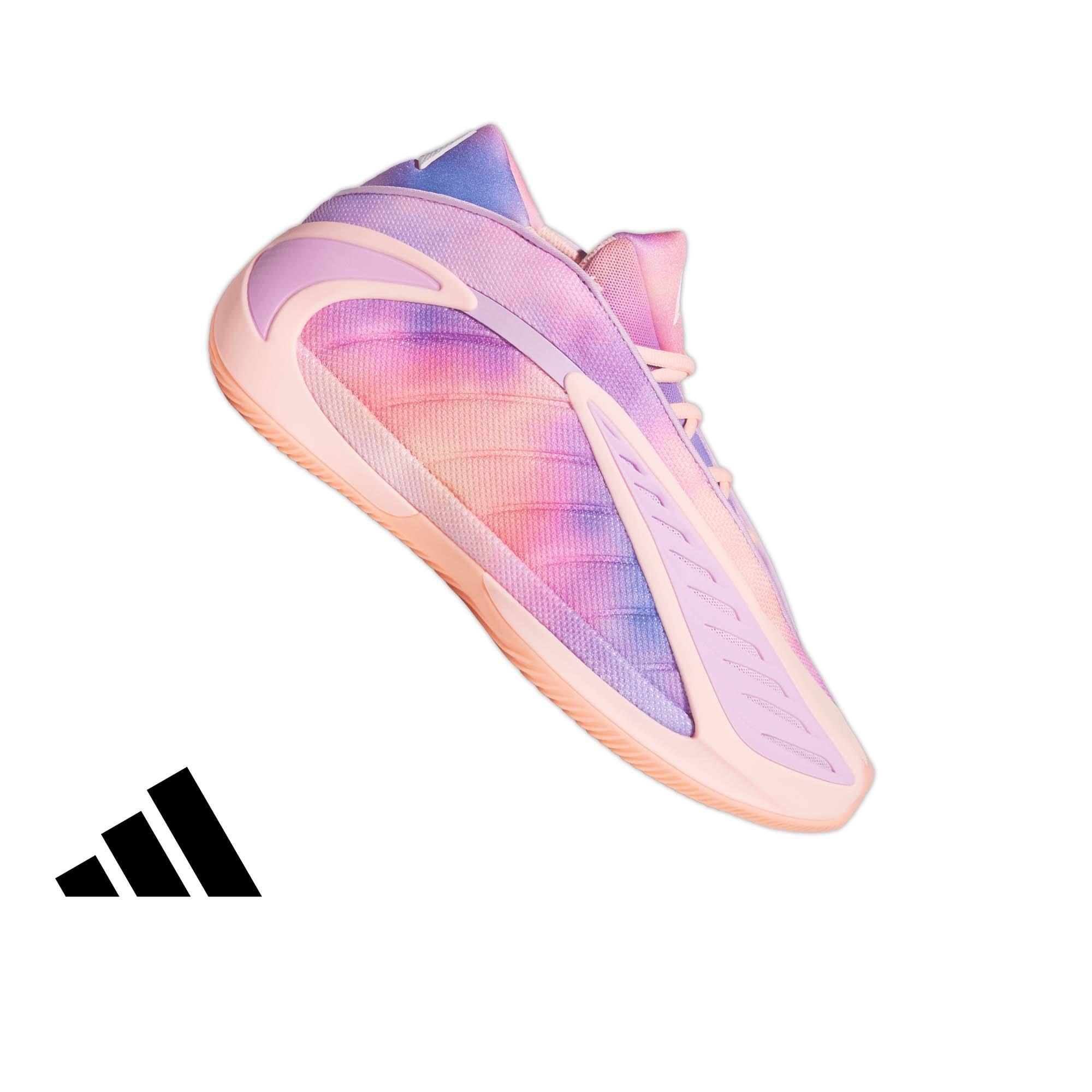 adidas Anthony Edwards 2 "WNBA" Men's Basketball Shoe - HAZE CORAL/BLISS LILAC/ZERO METALLIC Thumbnail View 1