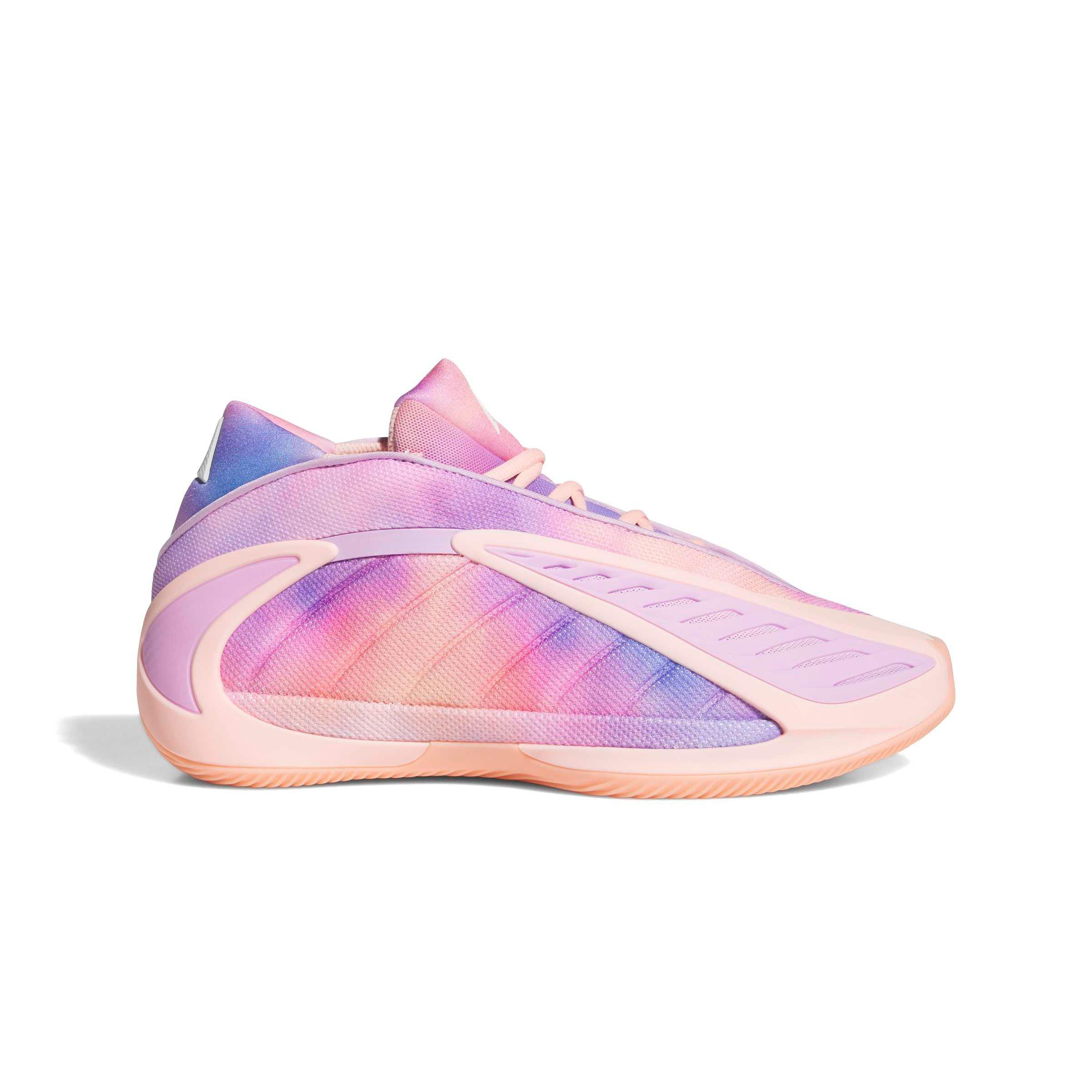adidas Anthony Edwards 2 "WNBA" Men's Basketball Shoe - HAZE CORAL/BLISS LILAC/ZERO METALLIC Thumbnail View 2