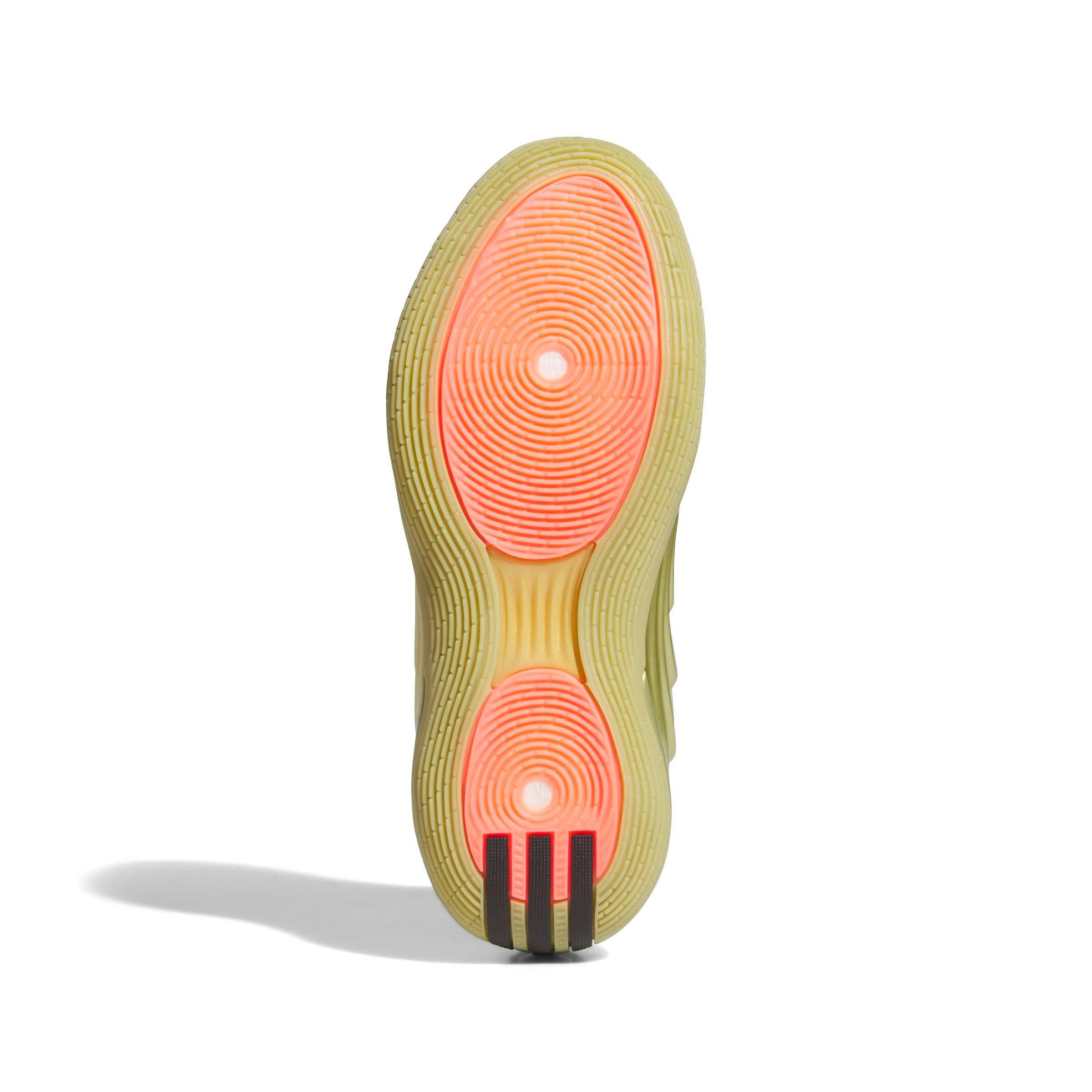 adidas Harden X "Gold Metallic" Men's Basketball Shoe - GOLD METALLIC/CORE BLACK/SOLAR TURBO Thumbnail View 9