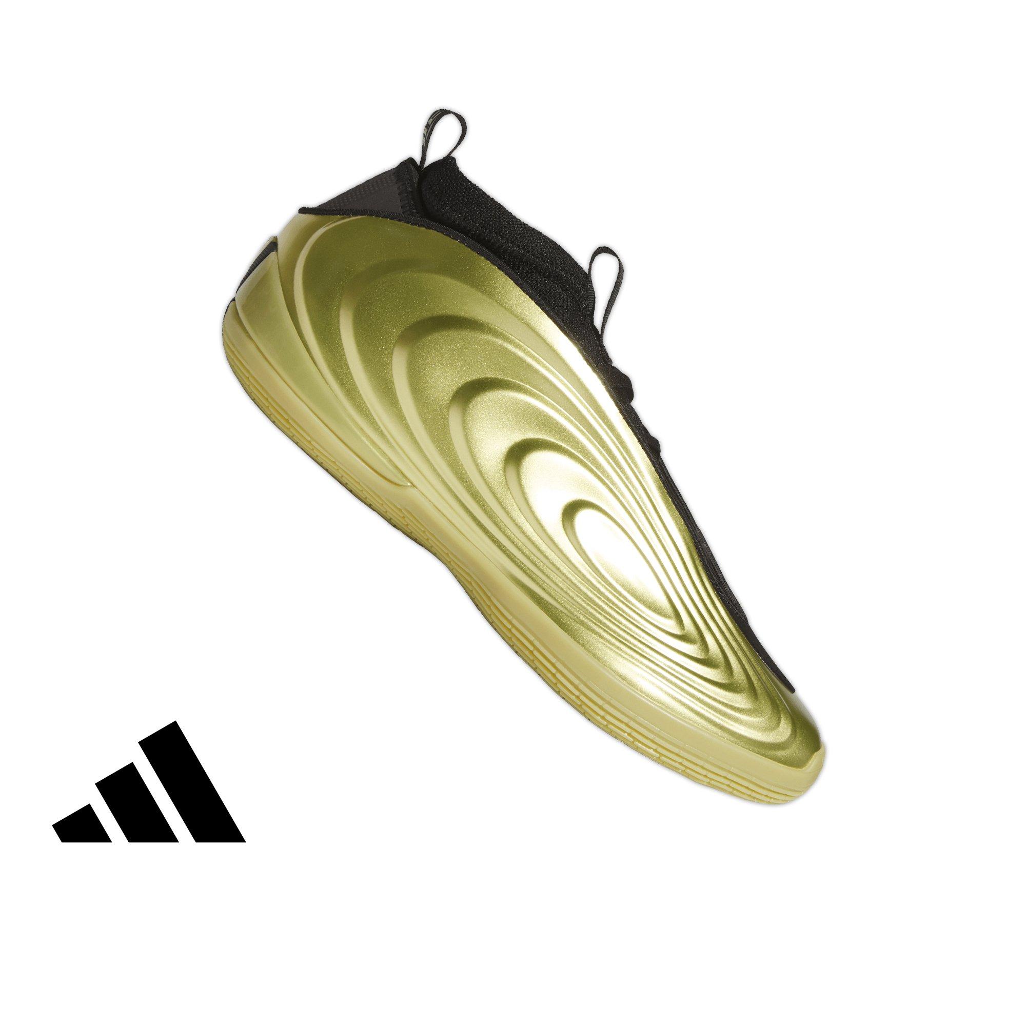 adidas Harden X "Gold Metallic" Men's Basketball Shoe - GOLD METALLIC/CORE BLACK/SOLAR TURBO Thumbnail View 1