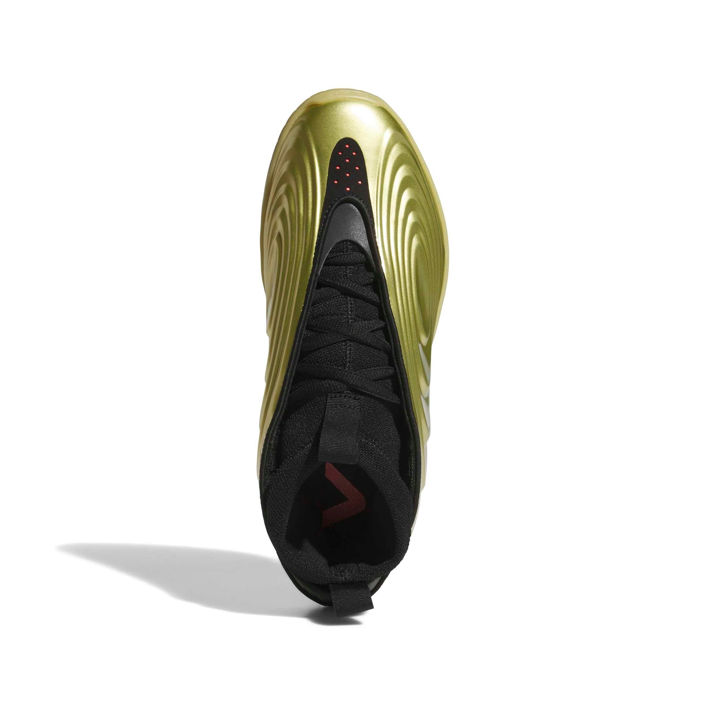 adidas Harden X "Gold Metallic" Men's Basketball Shoe - GOLD METALLIC/CORE BLACK/SOLAR TURBO Thumbnail View 8