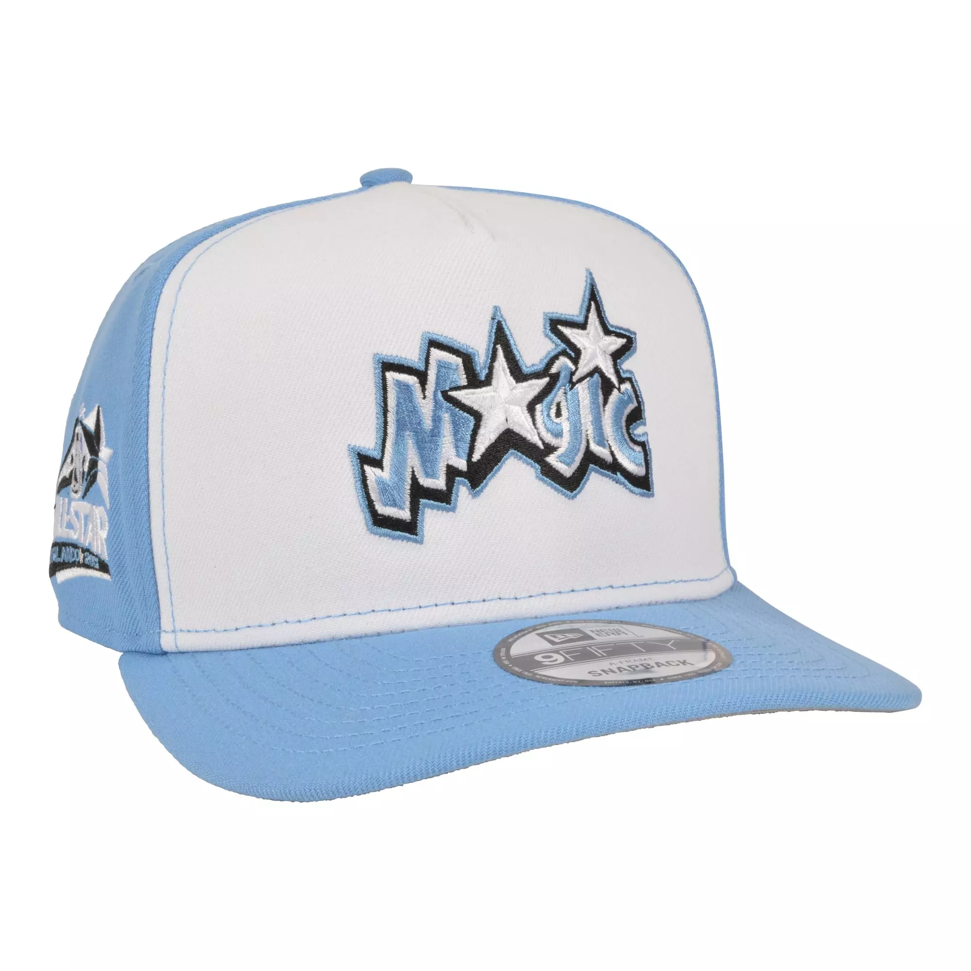 New Era Orlando Magic 9FIFTY A-Frame Foam Snapback Hat-Light Blue - LT BLUE