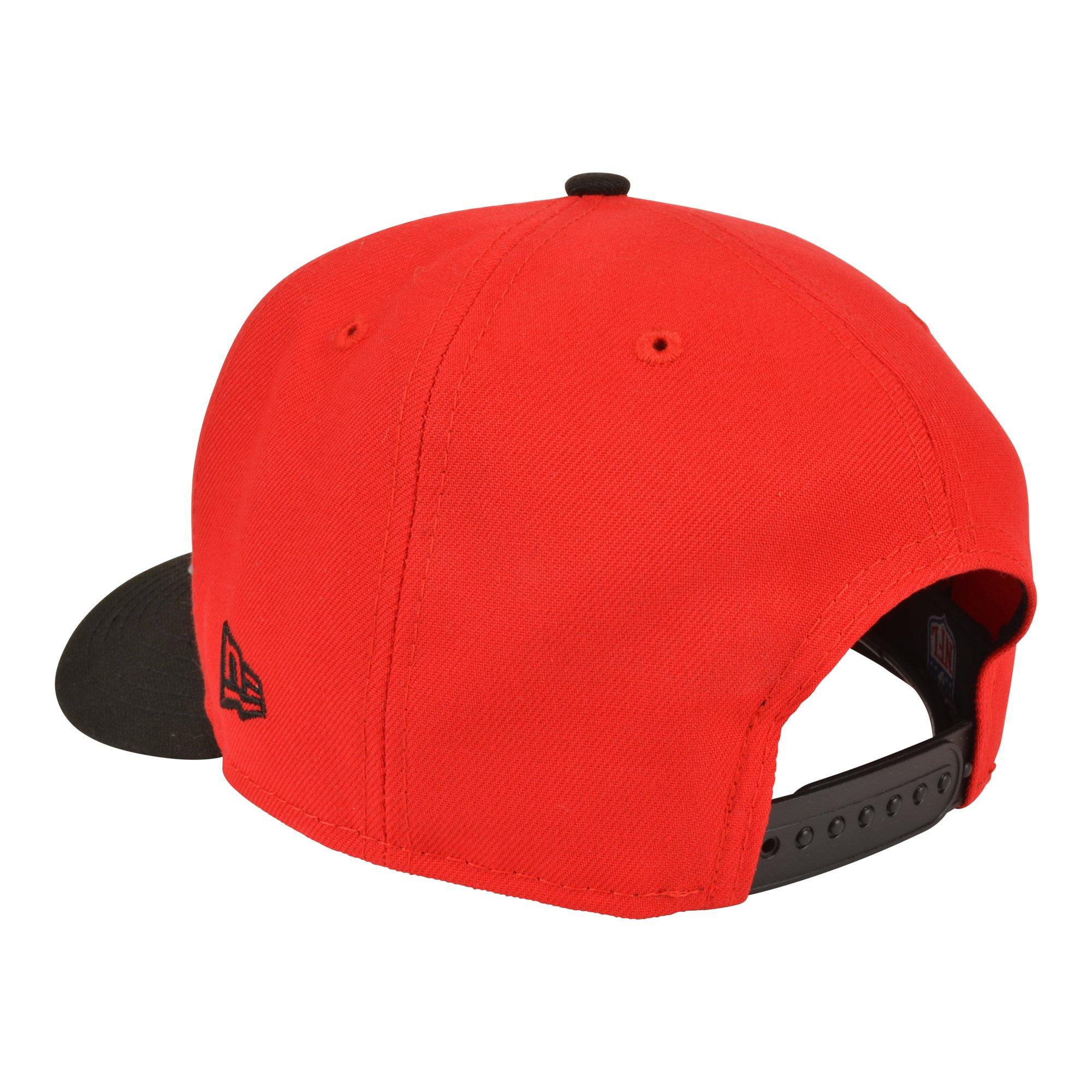 New Era San Francisco 49ers 9FIFTY A-Frame Snapback Hat-Red - RED/WHITE Thumbnail View 3