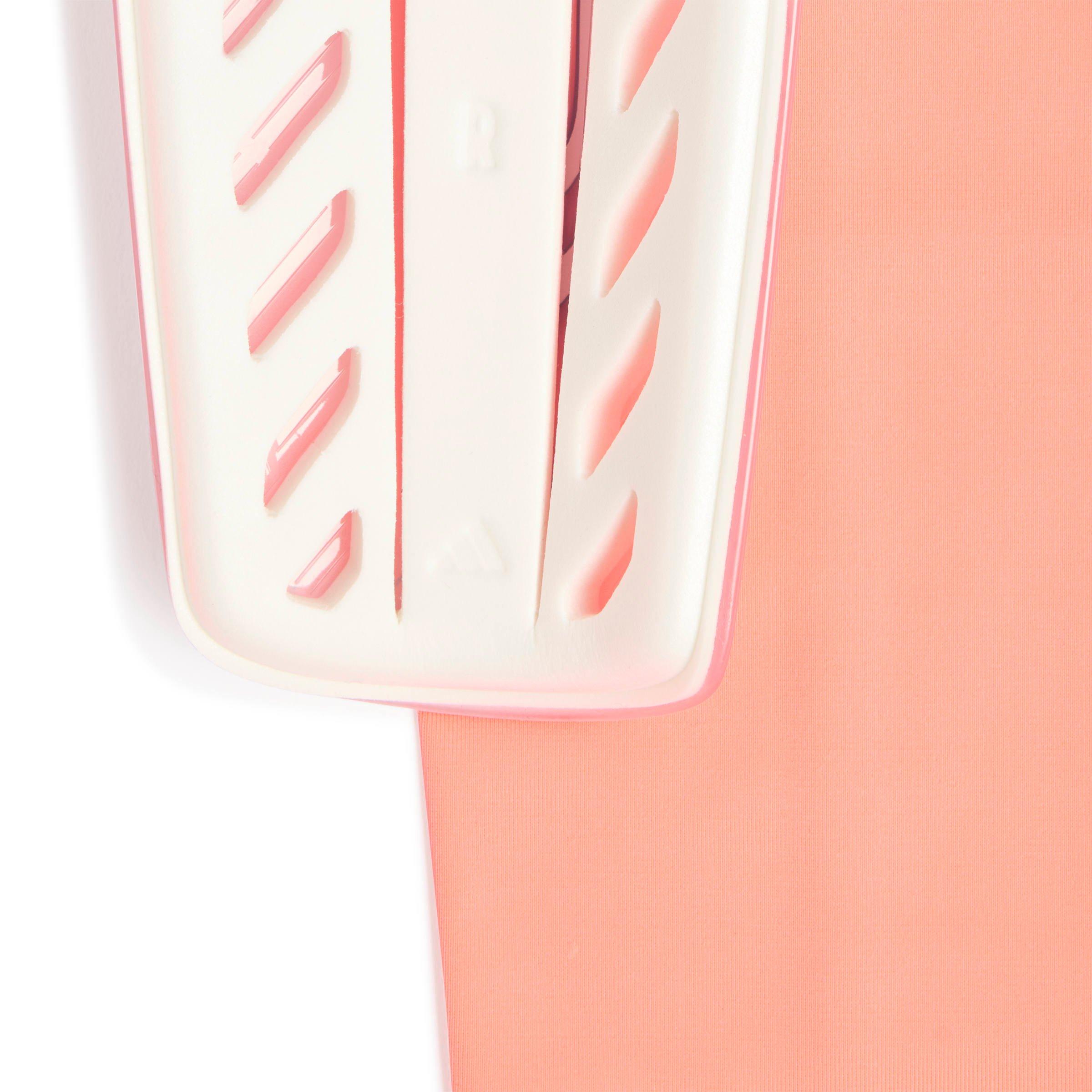 adidas F50 League Soccer Shin Guards - Solar Turbo/Solar Purple - WHITE/PURPLE