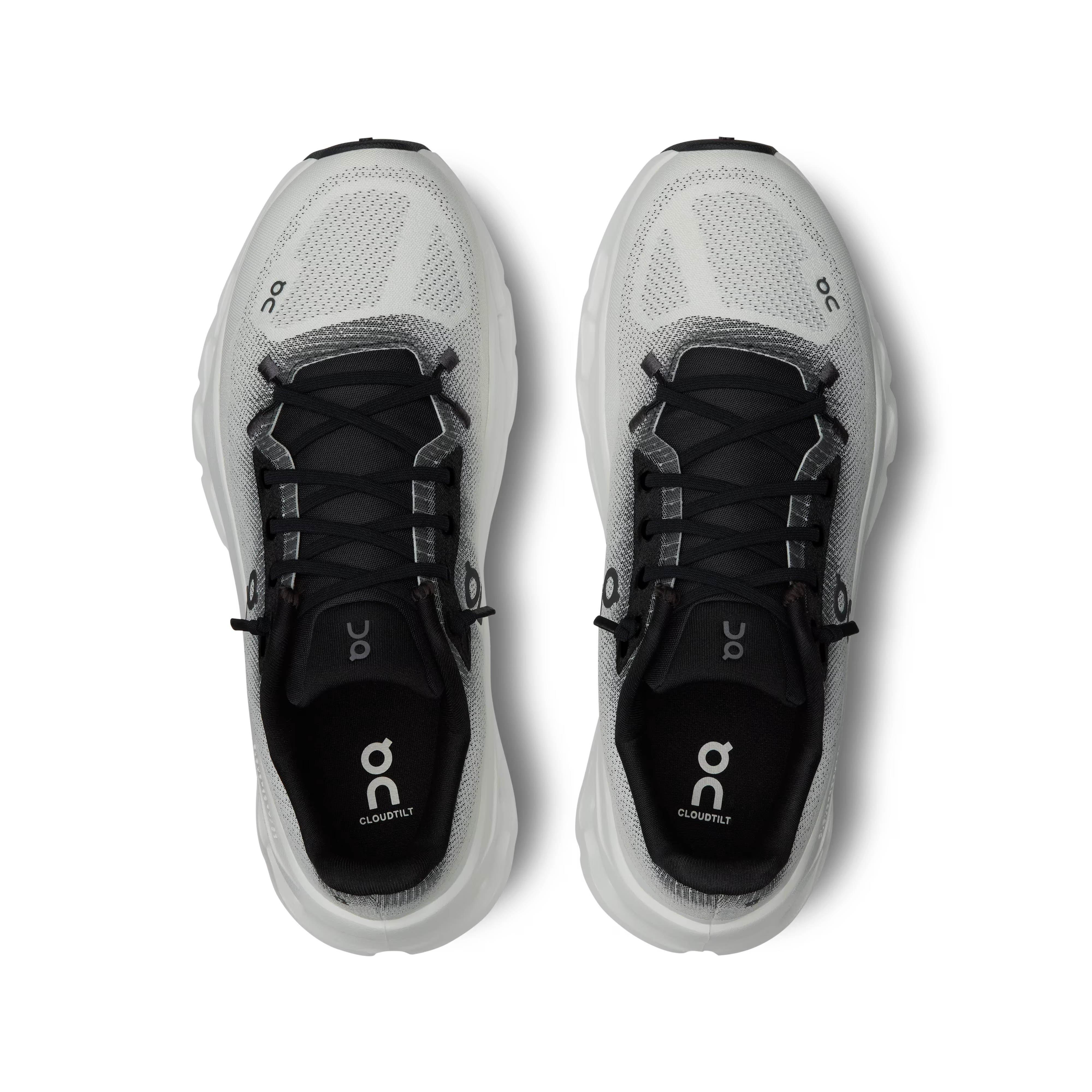 On Cloudtilt "Black/Ivory" Women's Shoe - OFF-WHITE/BLACK Thumbnail View 4
