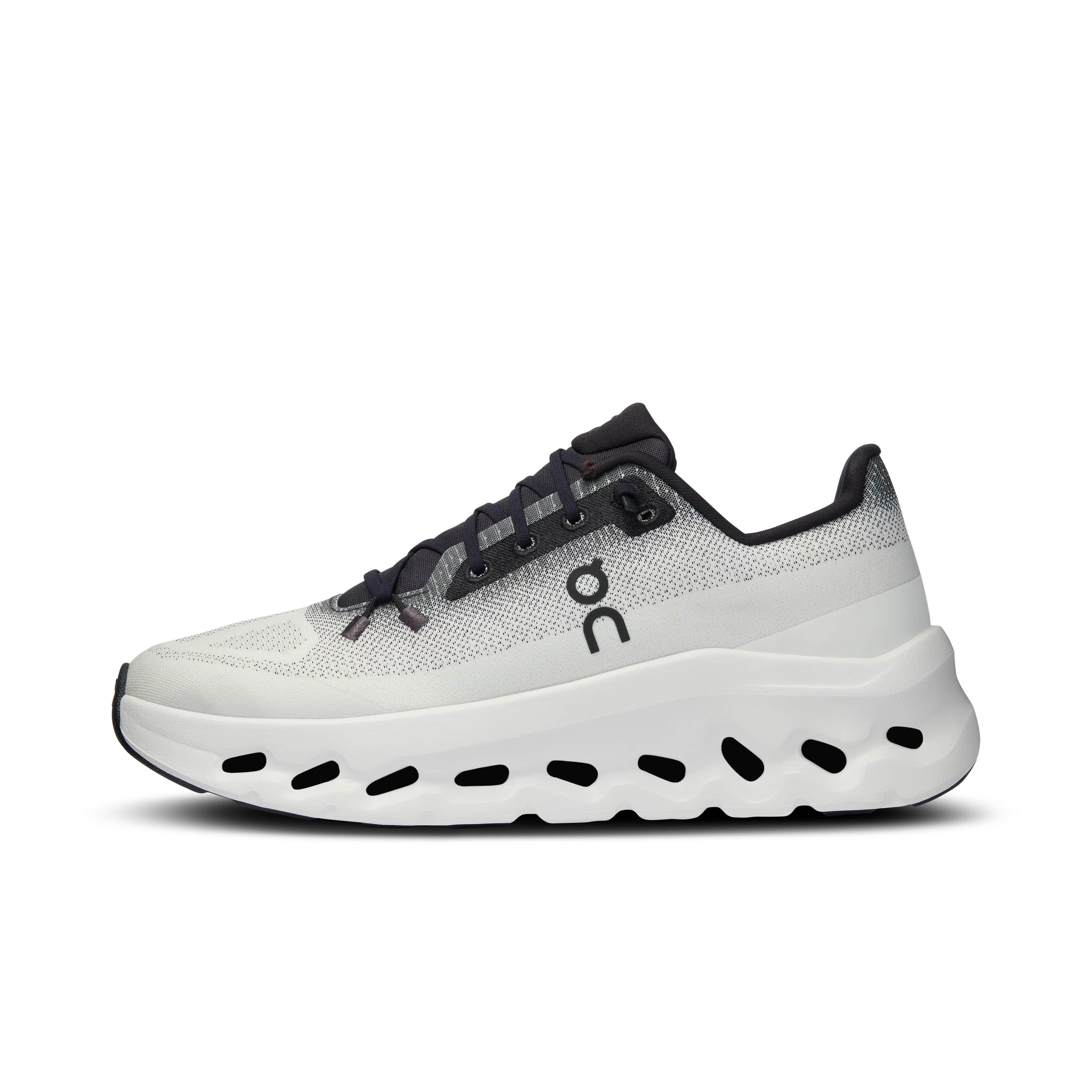 On Clouldtilt "Black/Ivory" Women's Shoe - OFF-WHITE/BLACK Thumbnail View 4