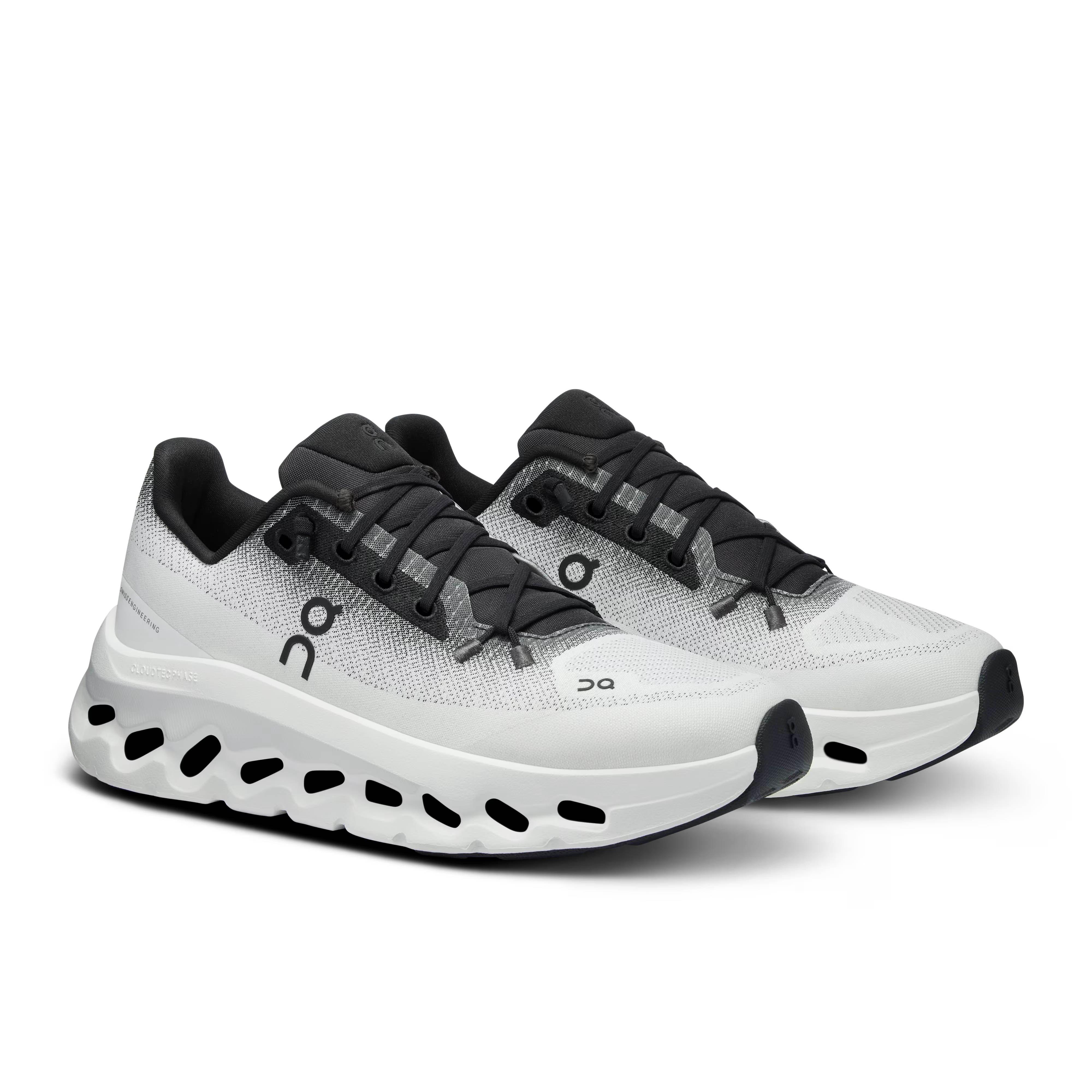 On Cloudtilt "Black/Ivory" Women's Shoe - OFF-WHITE/BLACK Thumbnail View 3