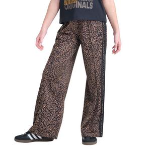 adidas Big Girls' Firebird Cheetah Pants - BROWN/BLACK