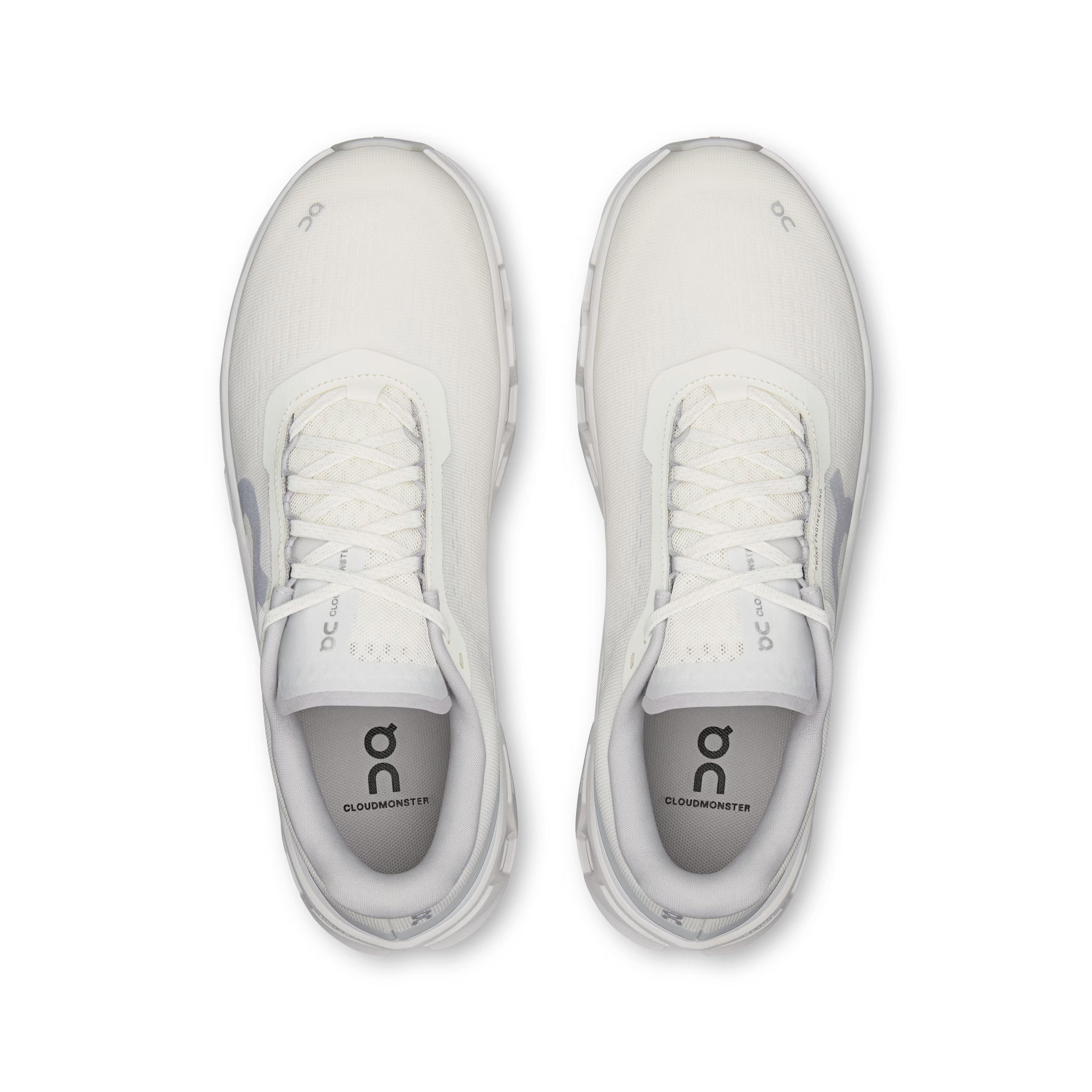 On Cloudmonster 1 "White/White" Men's Shoe - WHITE Thumbnail View 3