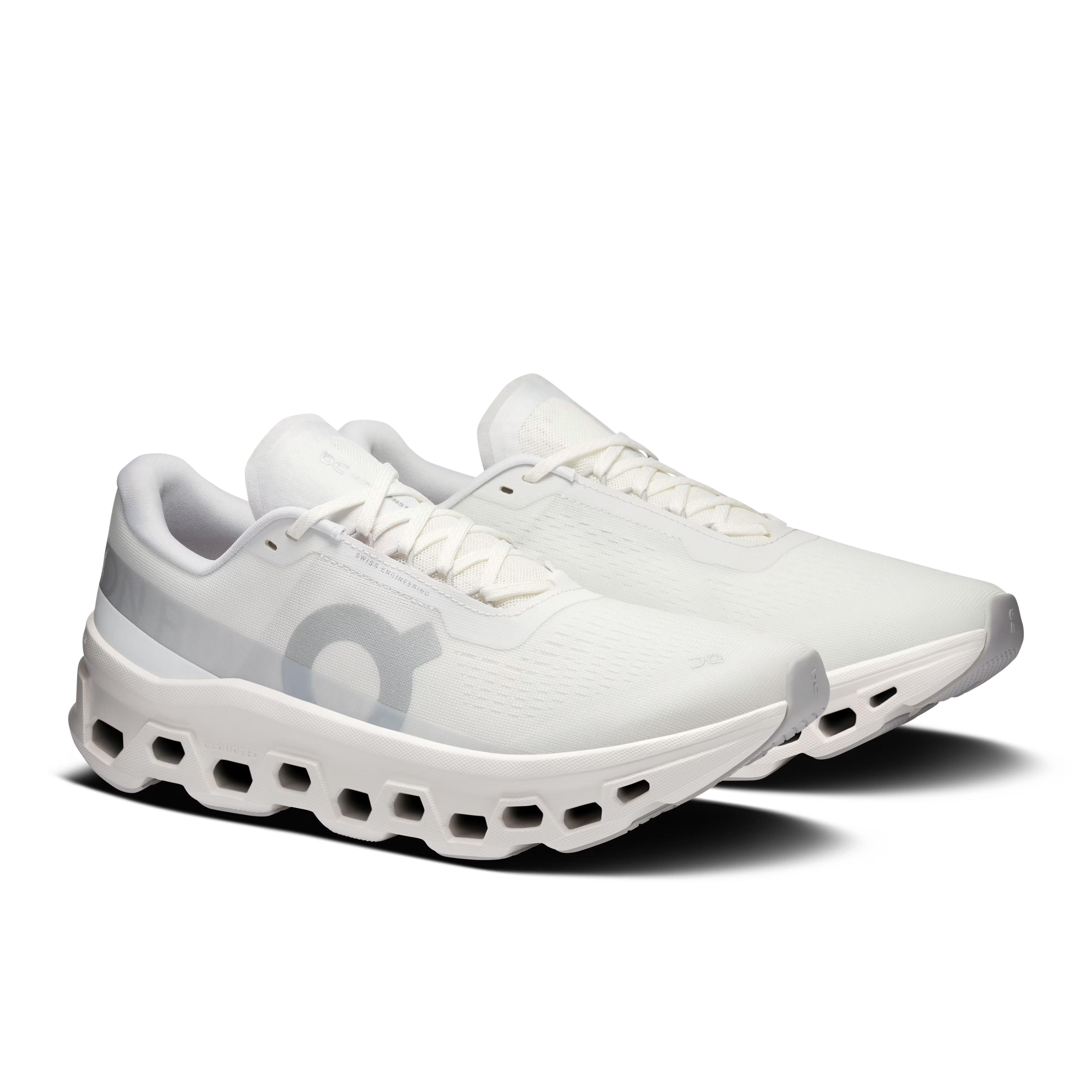 On Cloudmonster 1 "White/White" Men's Shoe - WHITE Thumbnail View 6